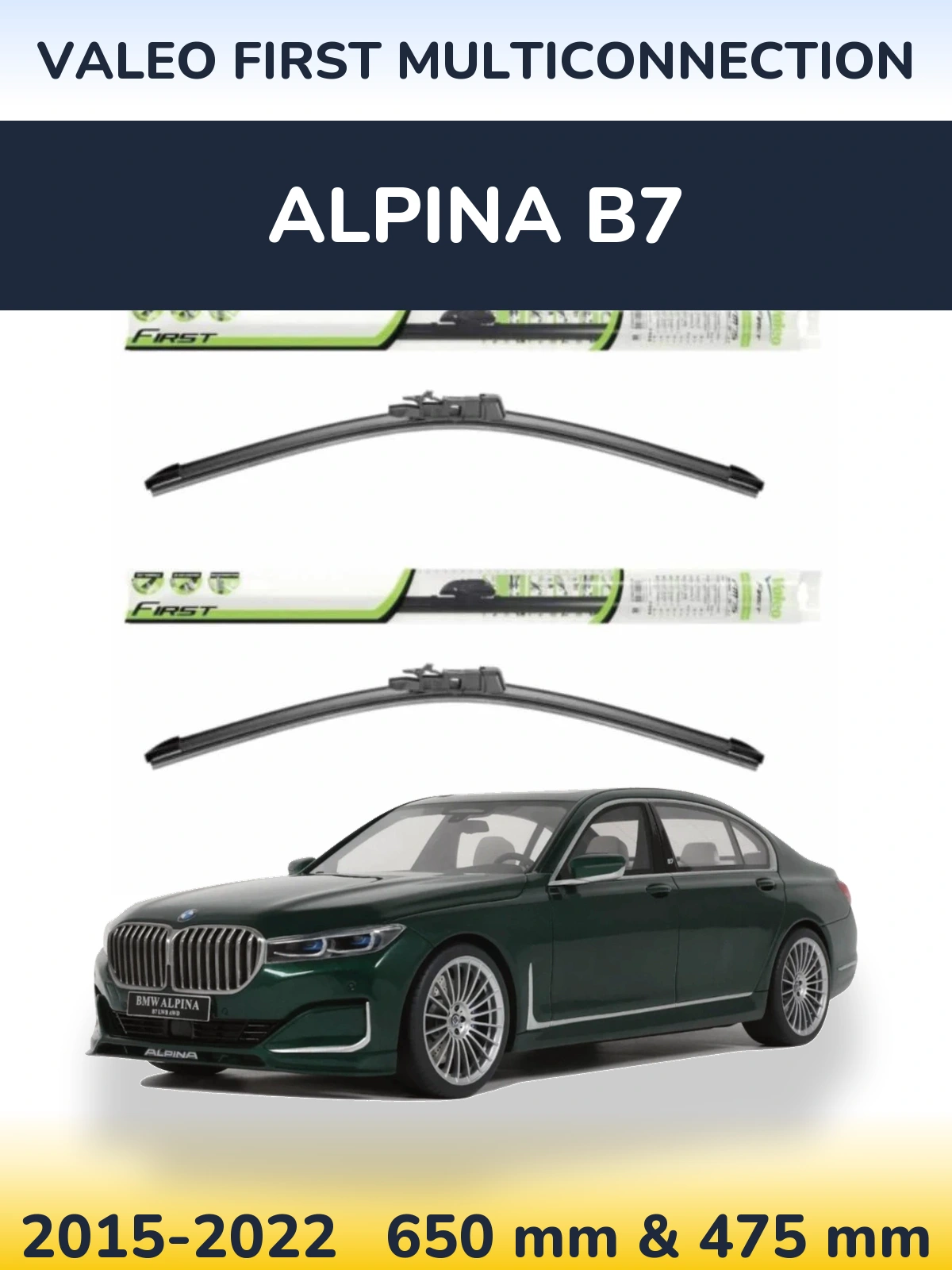 Ștergătoare Valeo First MultiConnection pentru Alpina B7