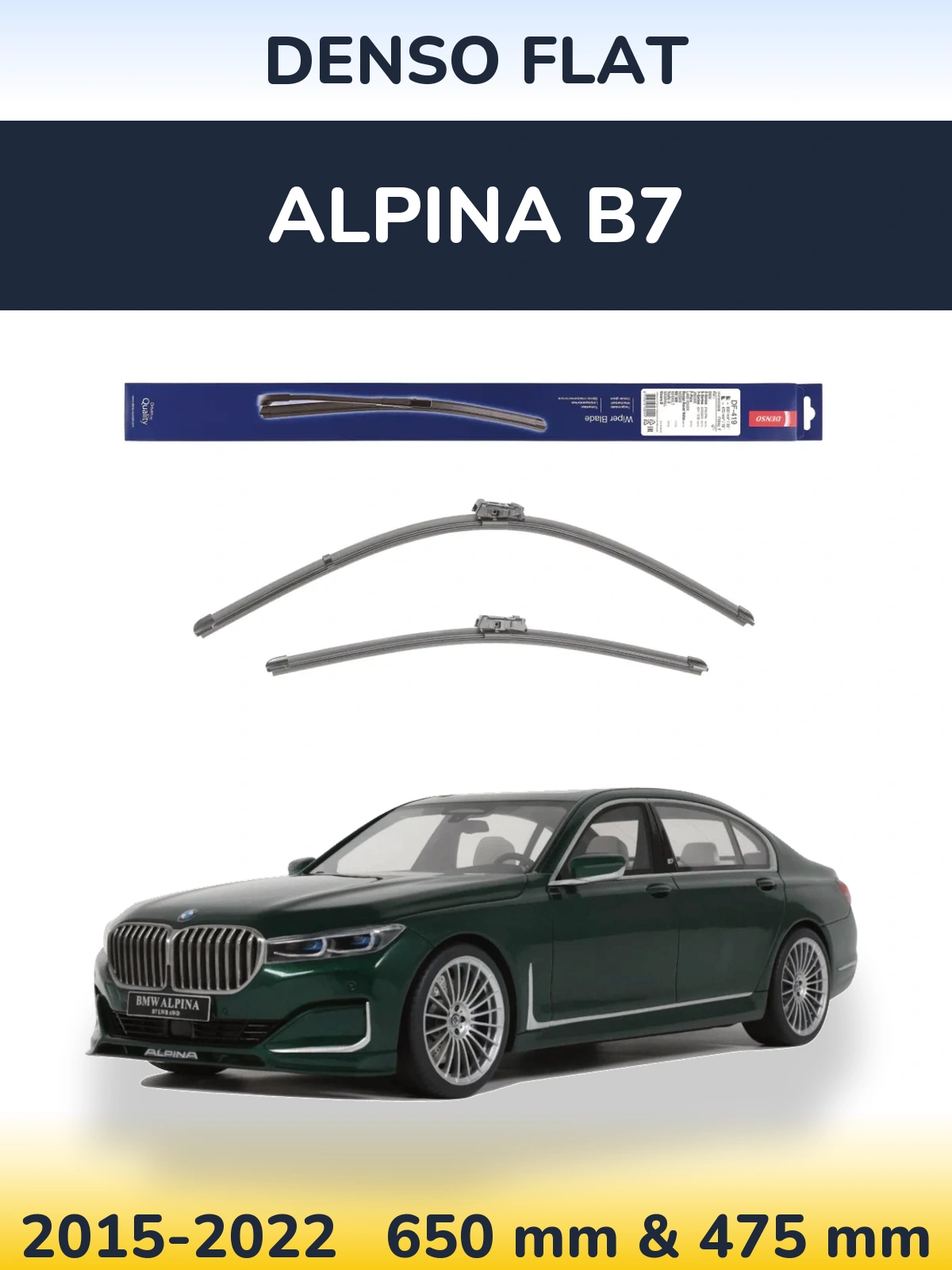 Ștergătoare Denso Flat pentru Alpina B7