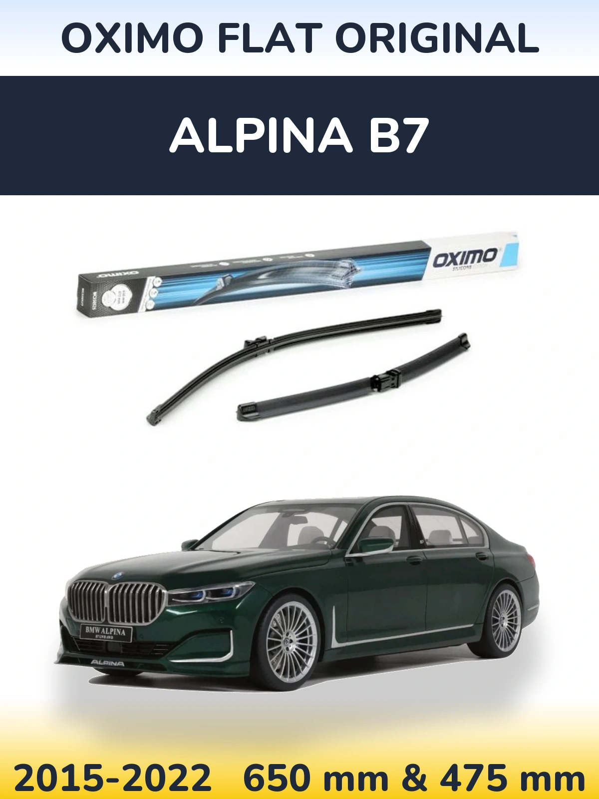 Ștergătoare Oximo Flat Original pentru Alpina B7
