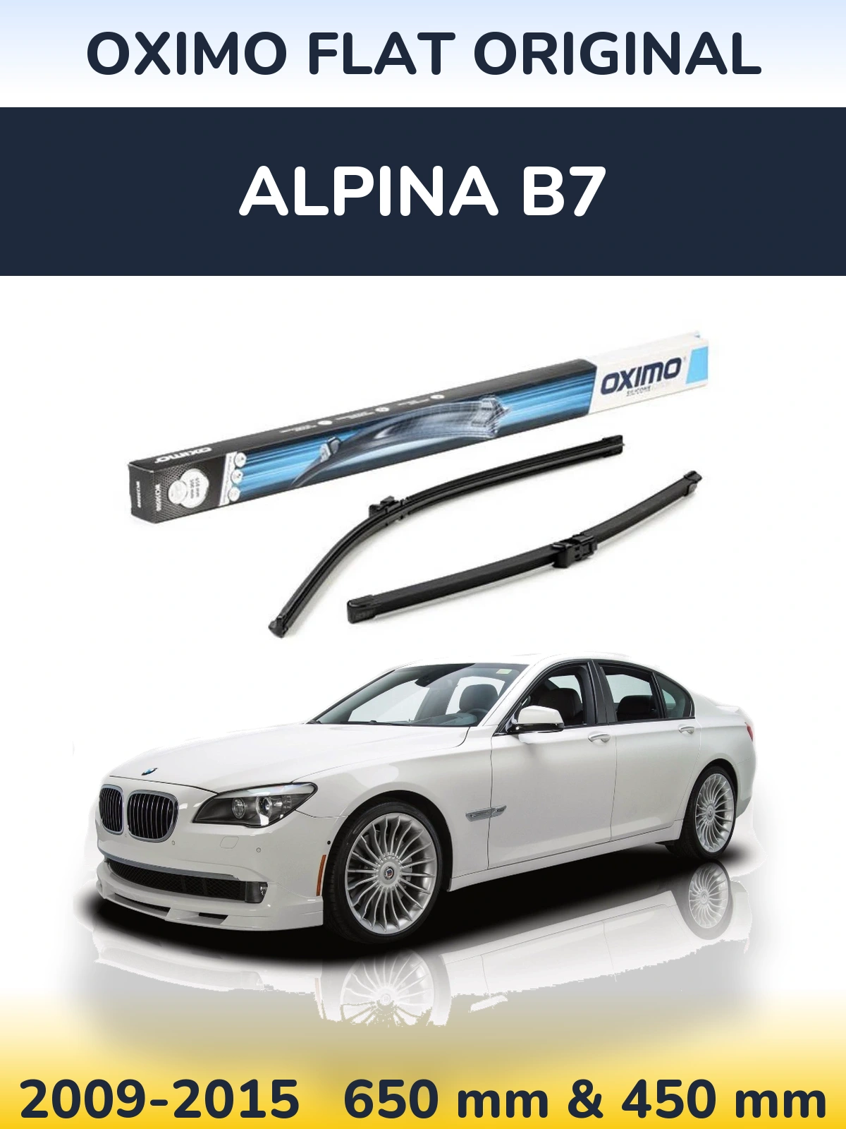 Ștergătoare Oximo Flat Original pentru Alpina B7