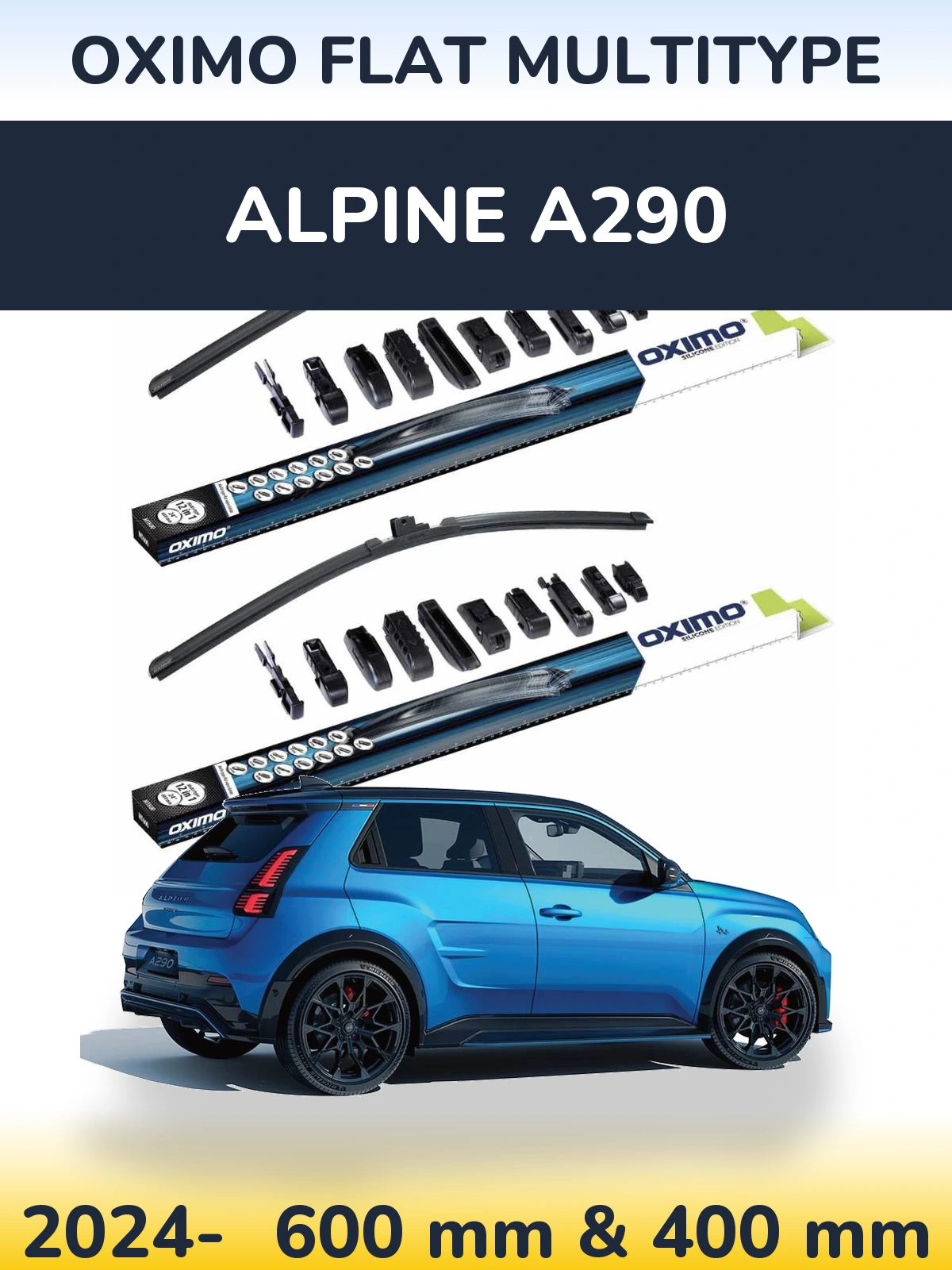 Ștergătoare Oximo Flat MultiTipe pentru Alpine A290