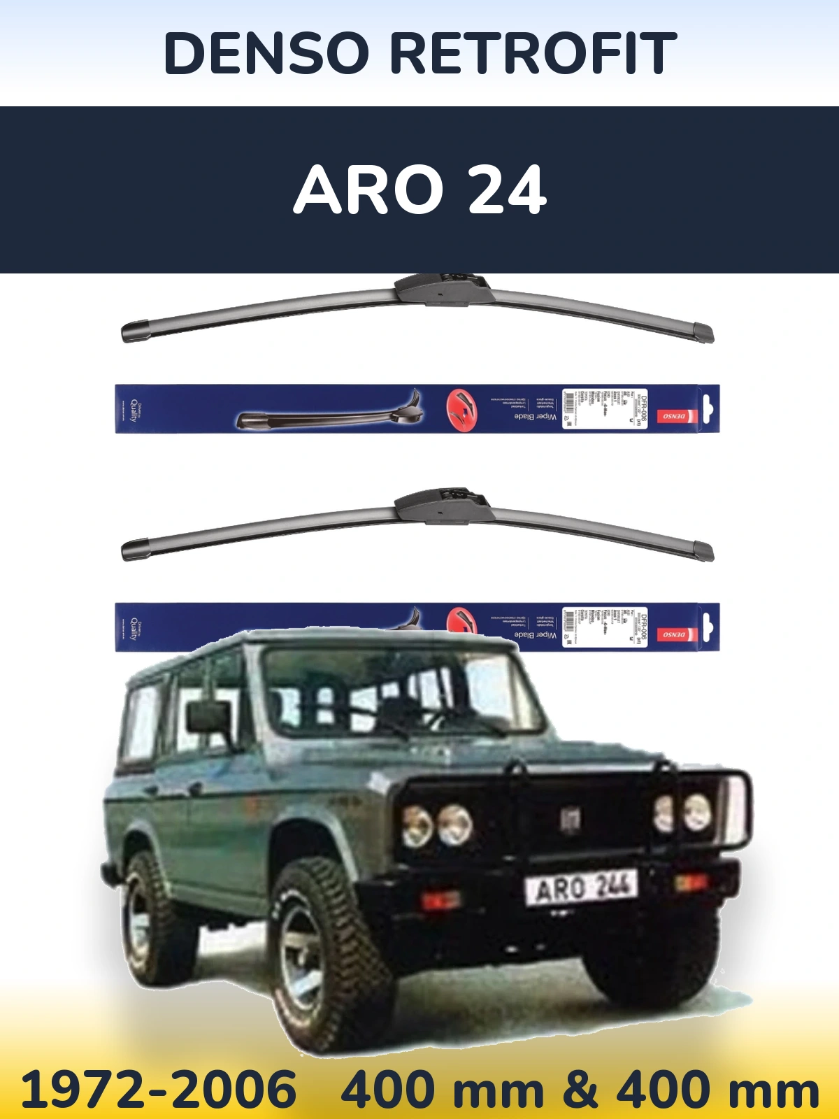 Ștergătoare Denso Retrofit pentru ARO 24