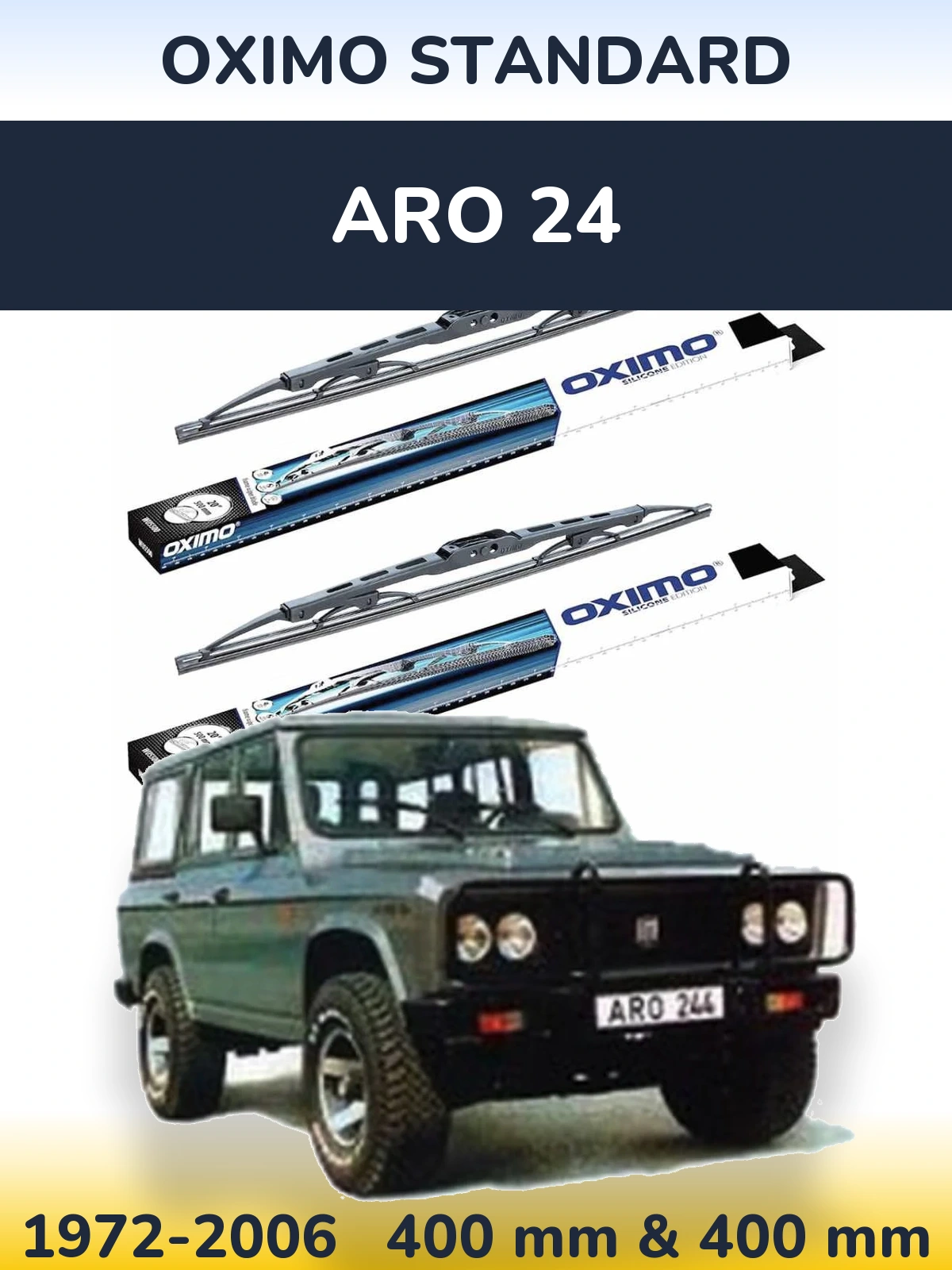 Ștergătoare Oximo Standard pentru ARO 24