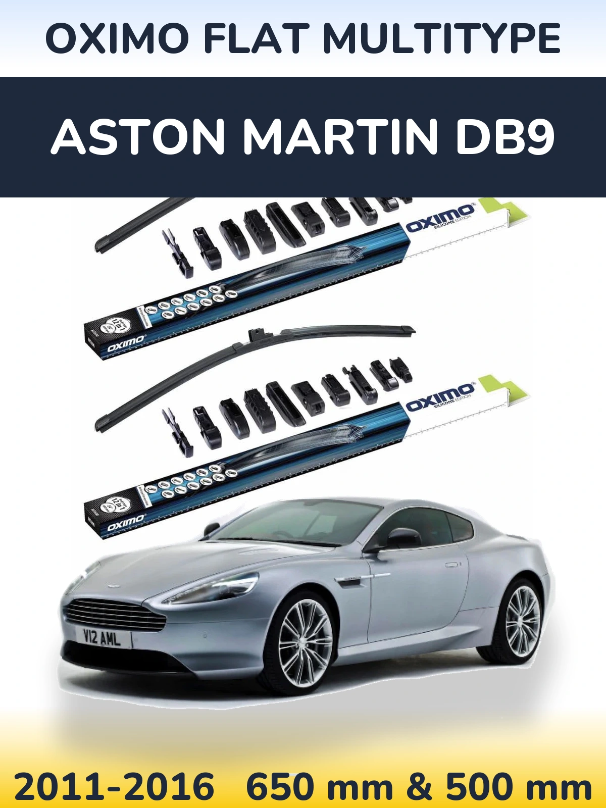 Ștergătoare Oximo Flat MultiTipe pentru Aston Martin DB9