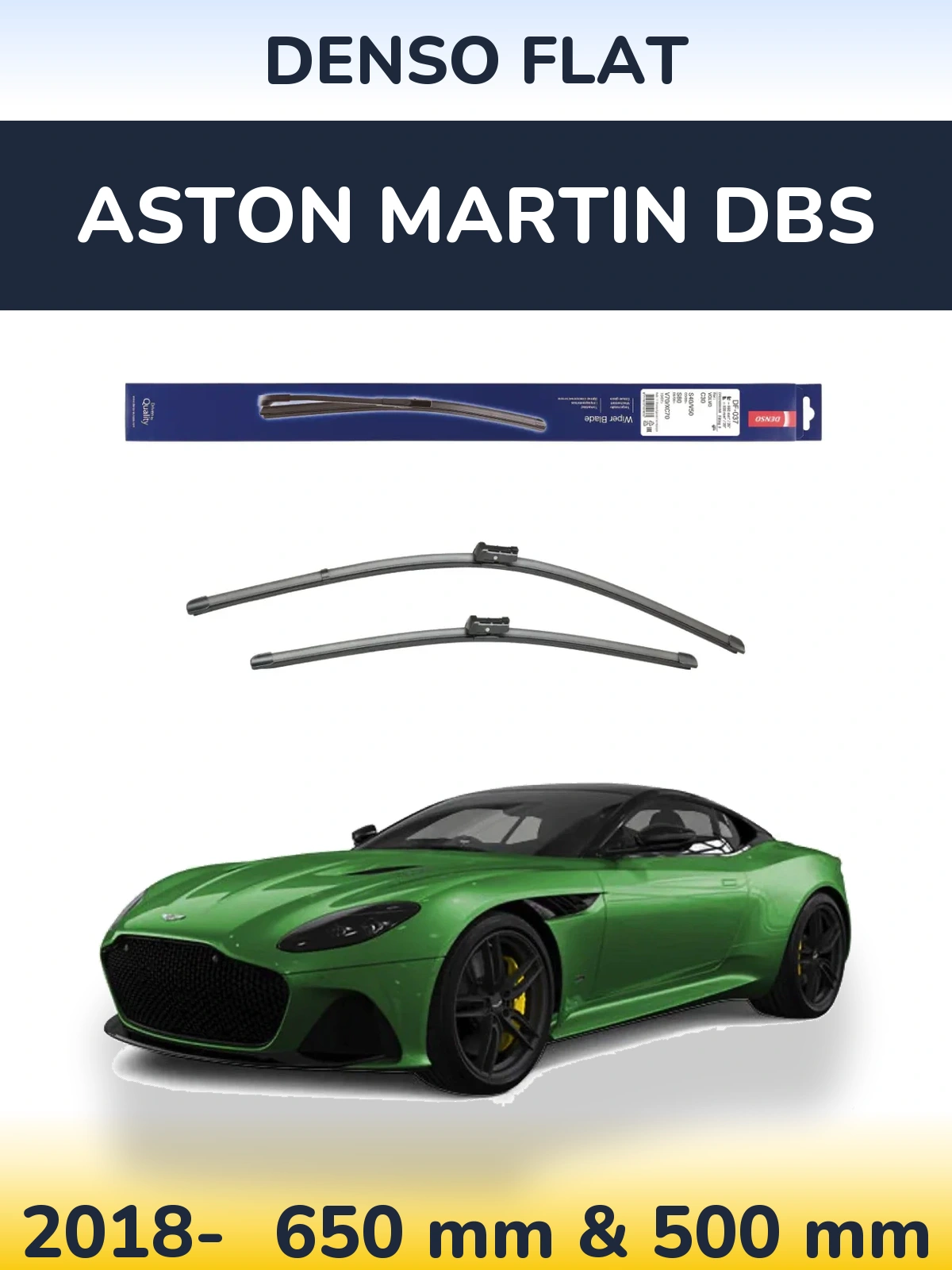 Ștergătoare Denso Flat pentru Aston Martin DBS