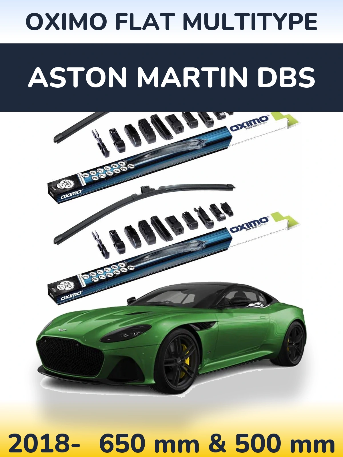 Ștergătoare Oximo Flat MultiTipe pentru Aston Martin DBS
