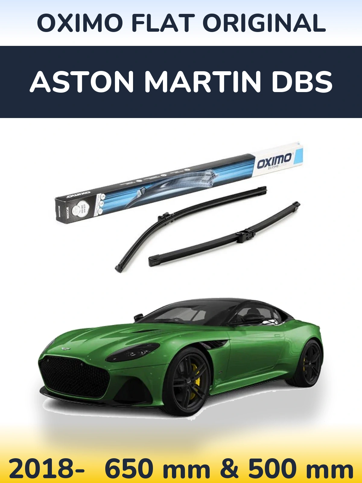 Ștergătoare Oximo Flat Original pentru Aston Martin DBS