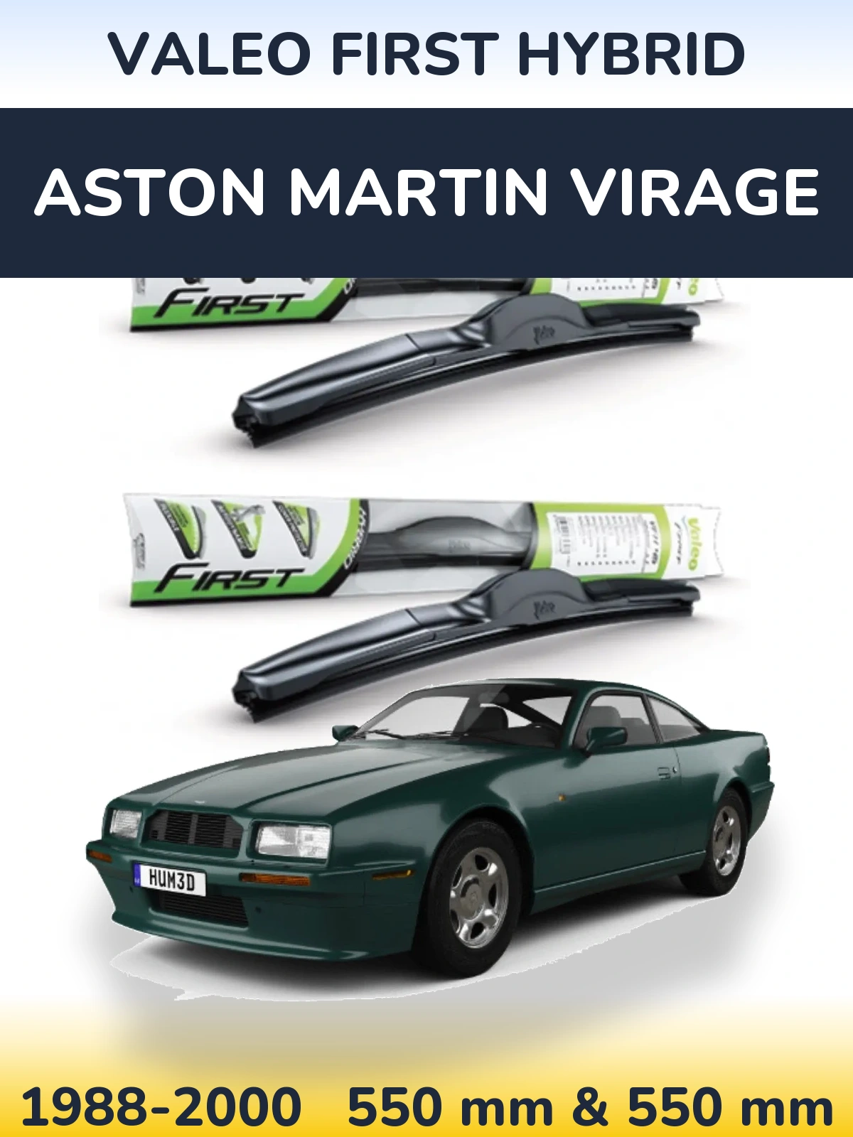 Ștergătoare Valeo First Hybrid pentru Aston Martin Virage