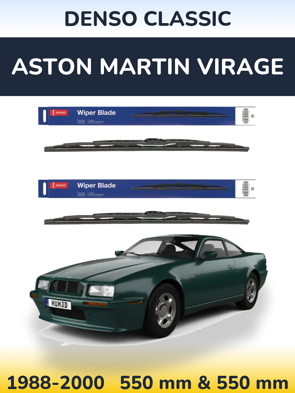 Ștergătoare Denso Classic pentru Aston Martin Virage