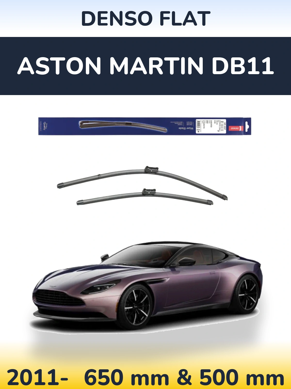 Ștergătoare Denso Flat pentru Aston Martin DB11