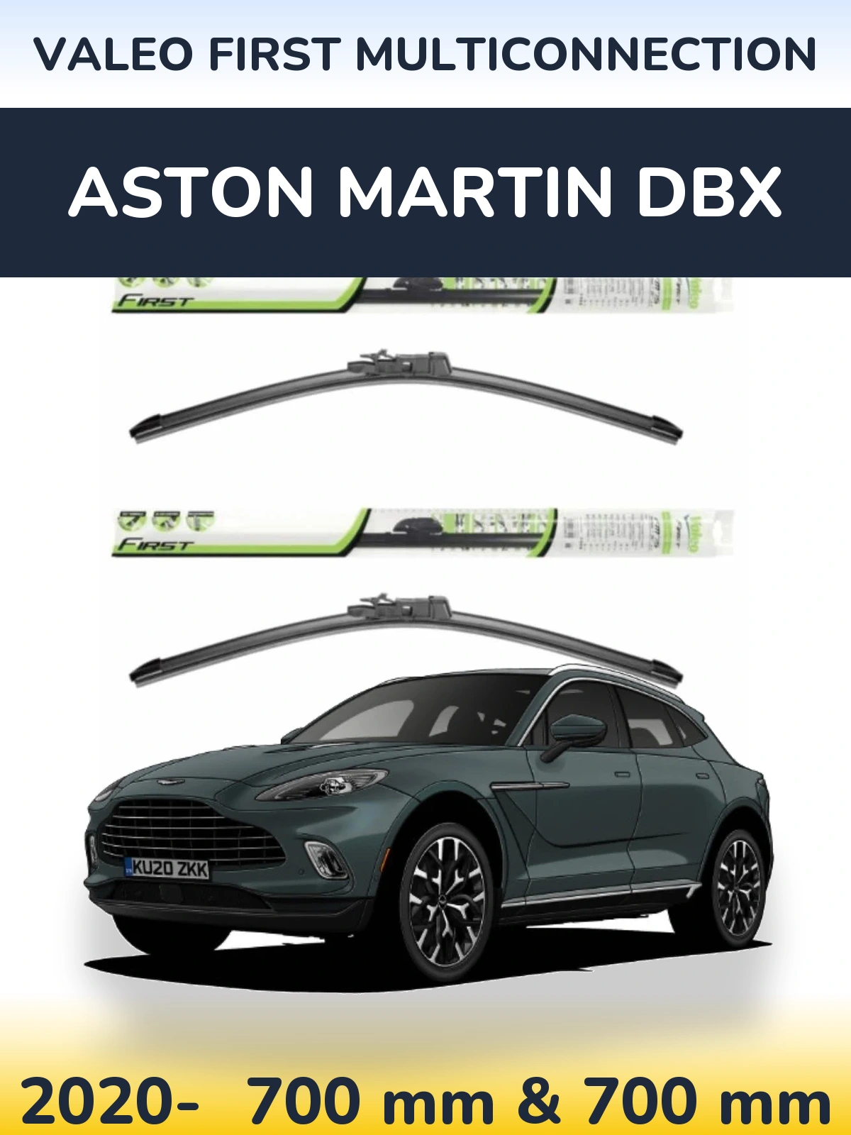 Ștergătoare Valeo First MultiConnection pentru Aston Martin DBX