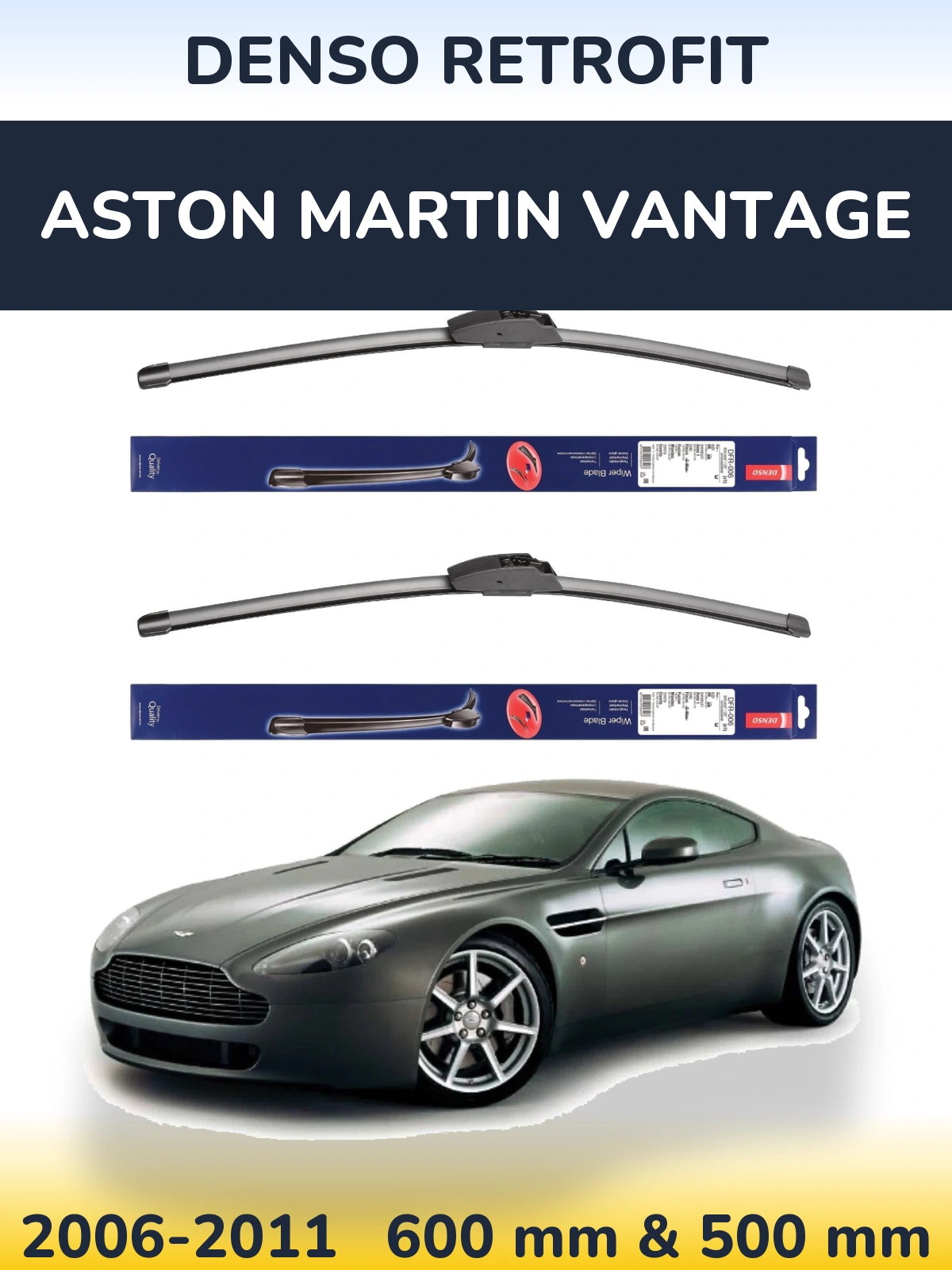 Ștergătoare Denso Retrofit pentru Aston Martin Vantage
