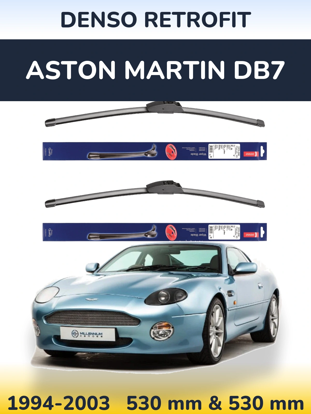 Ștergătoare Denso Retrofit pentru Aston Martin DB7