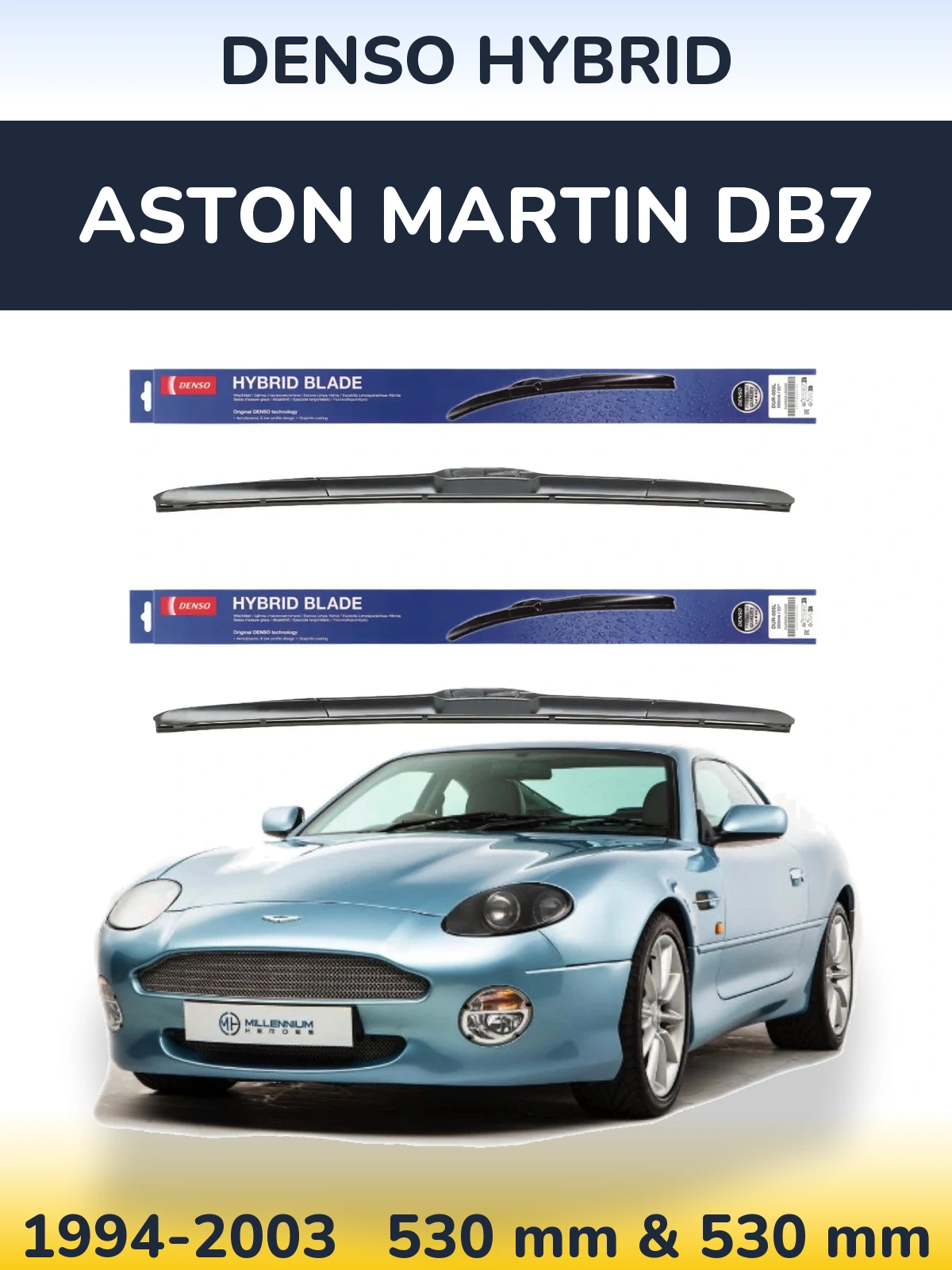 Ștergătoare Denso Hybrid pentru Aston Martin DB7