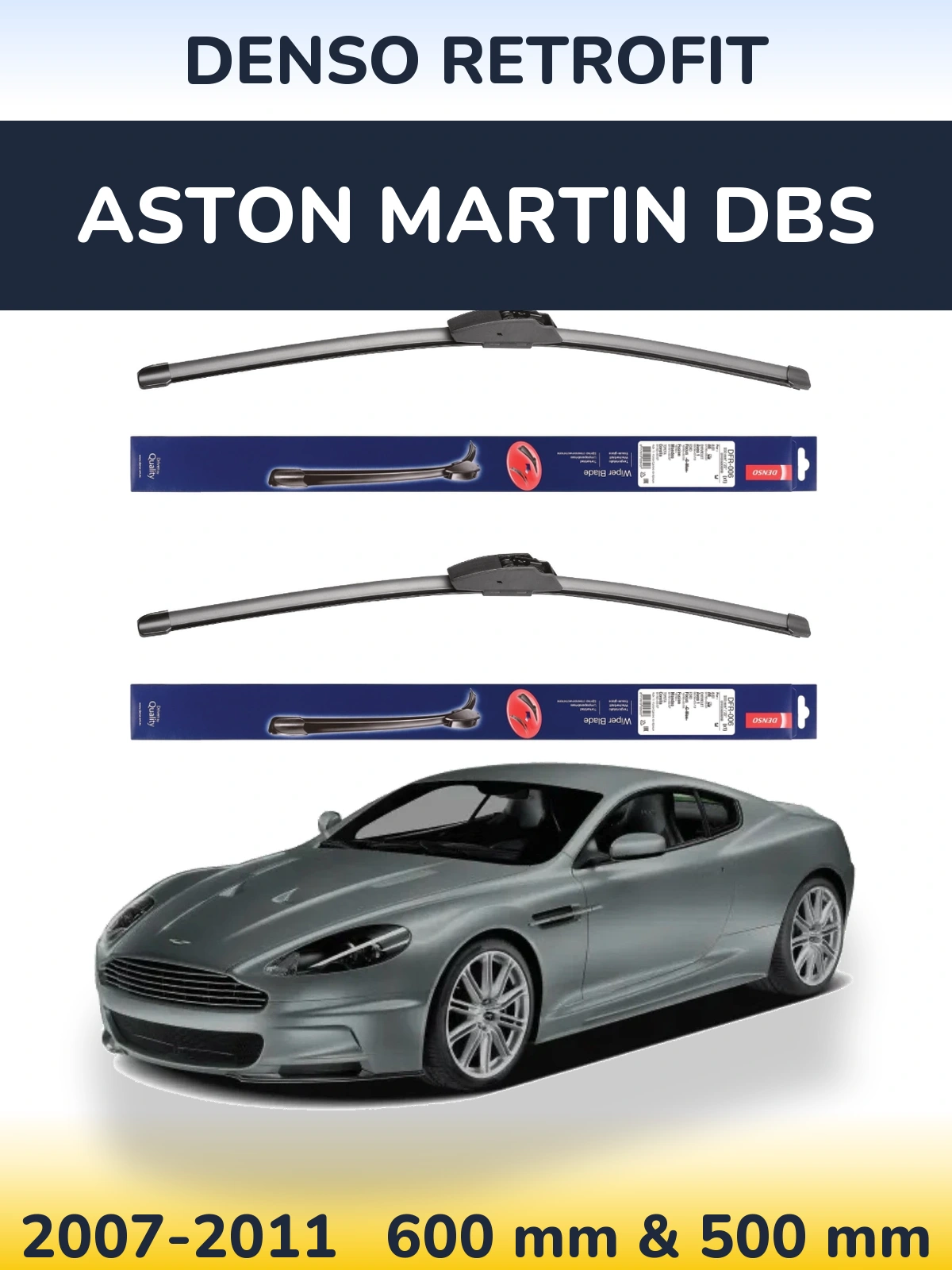Ștergătoare Denso Retrofit pentru Aston Martin DBS