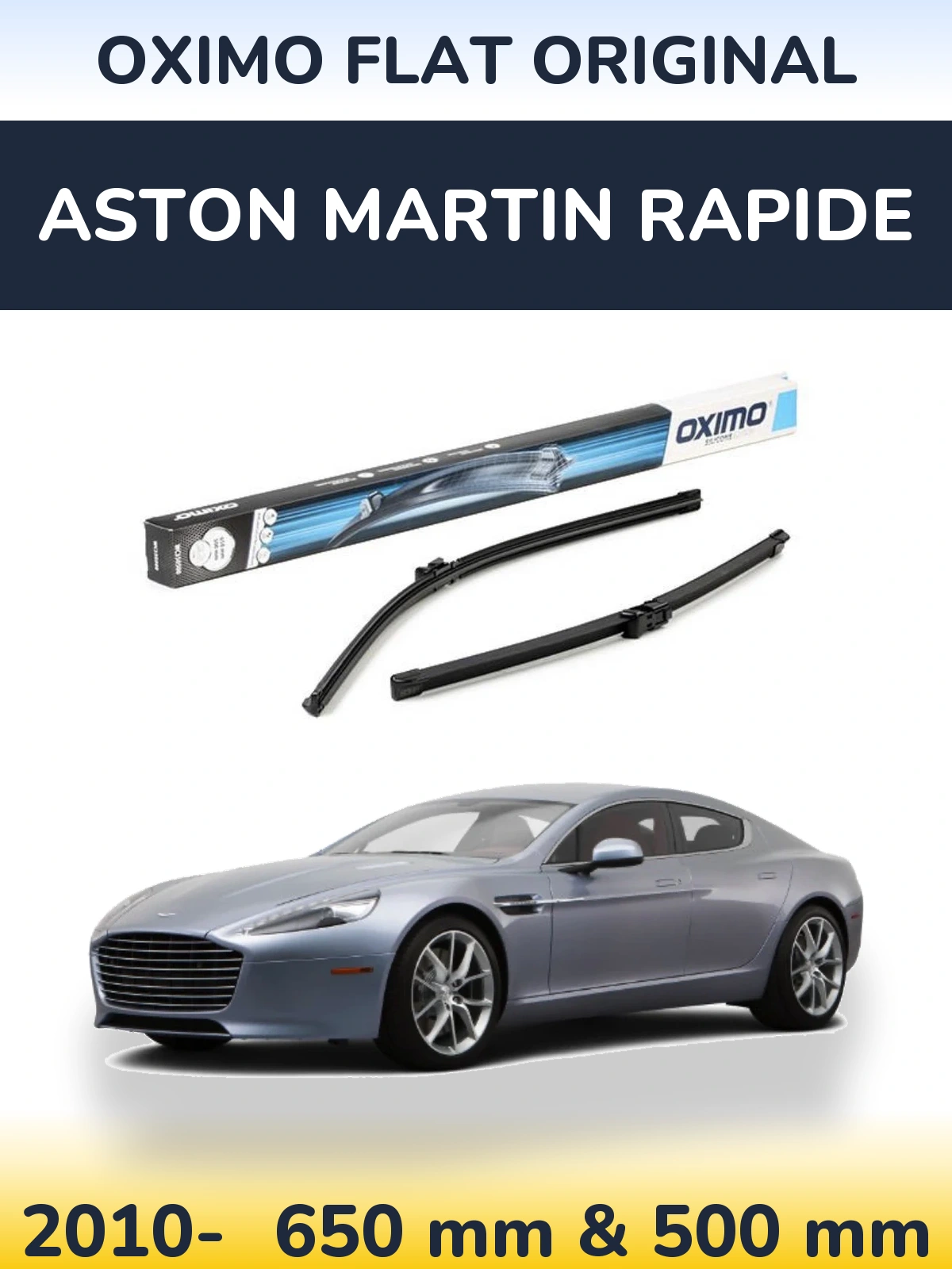 Ștergătoare Oximo Flat Original pentru Aston Martin Rapide