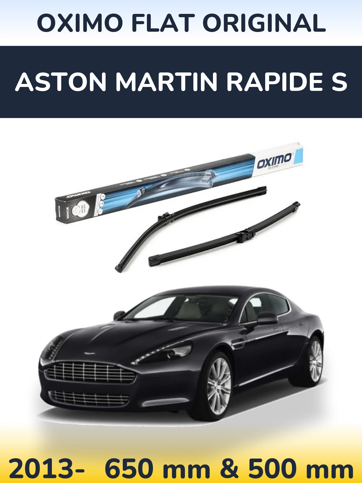 Ștergătoare Oximo Flat Original pentru Aston Martin Rapide S