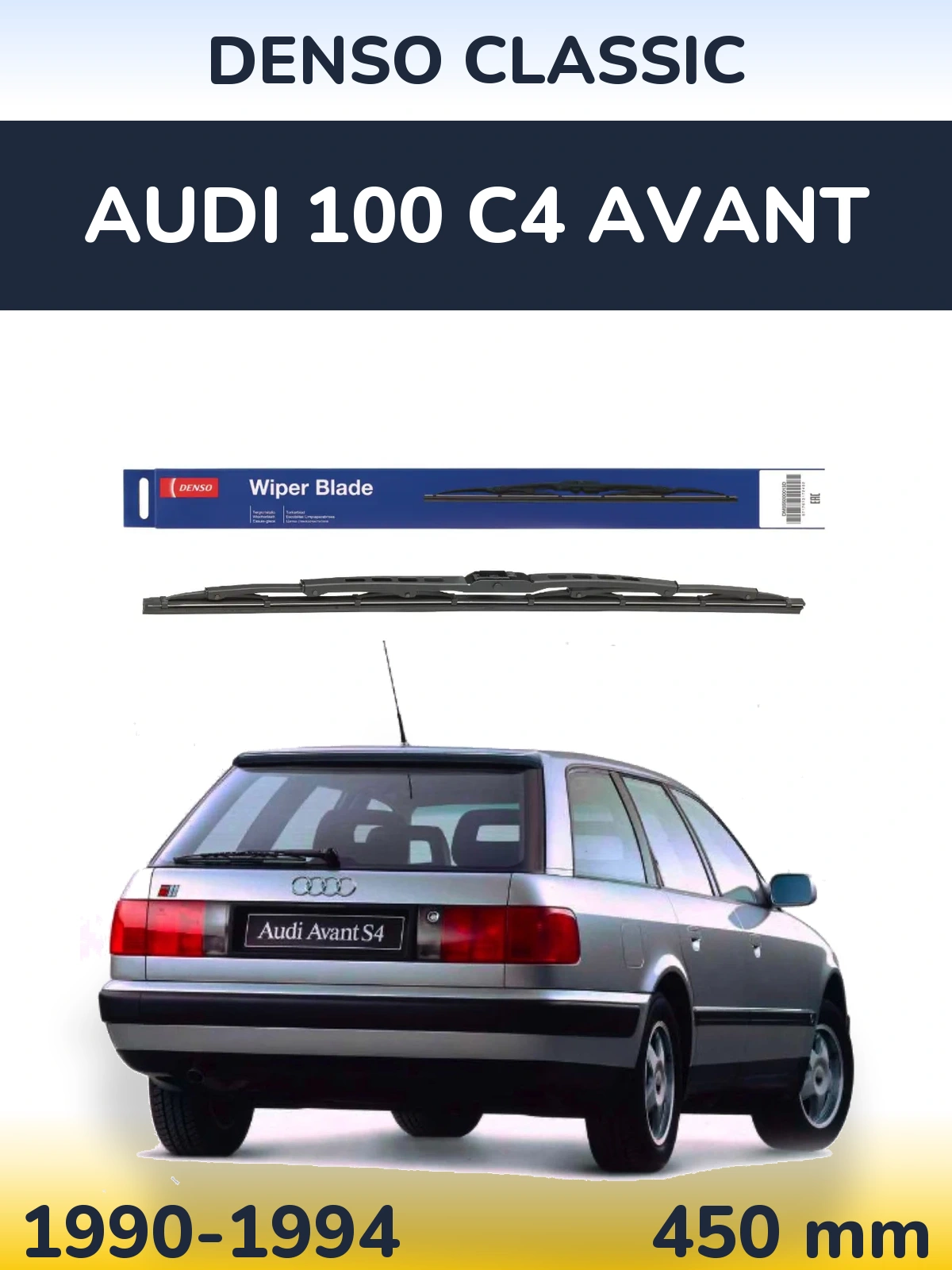 Ștergătoare Denso Classic pentru Audi 100 C4 Avant