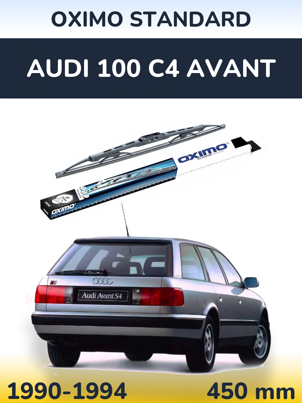 Ștergătoare Oximo Standard pentru Audi 100 C4 Avant