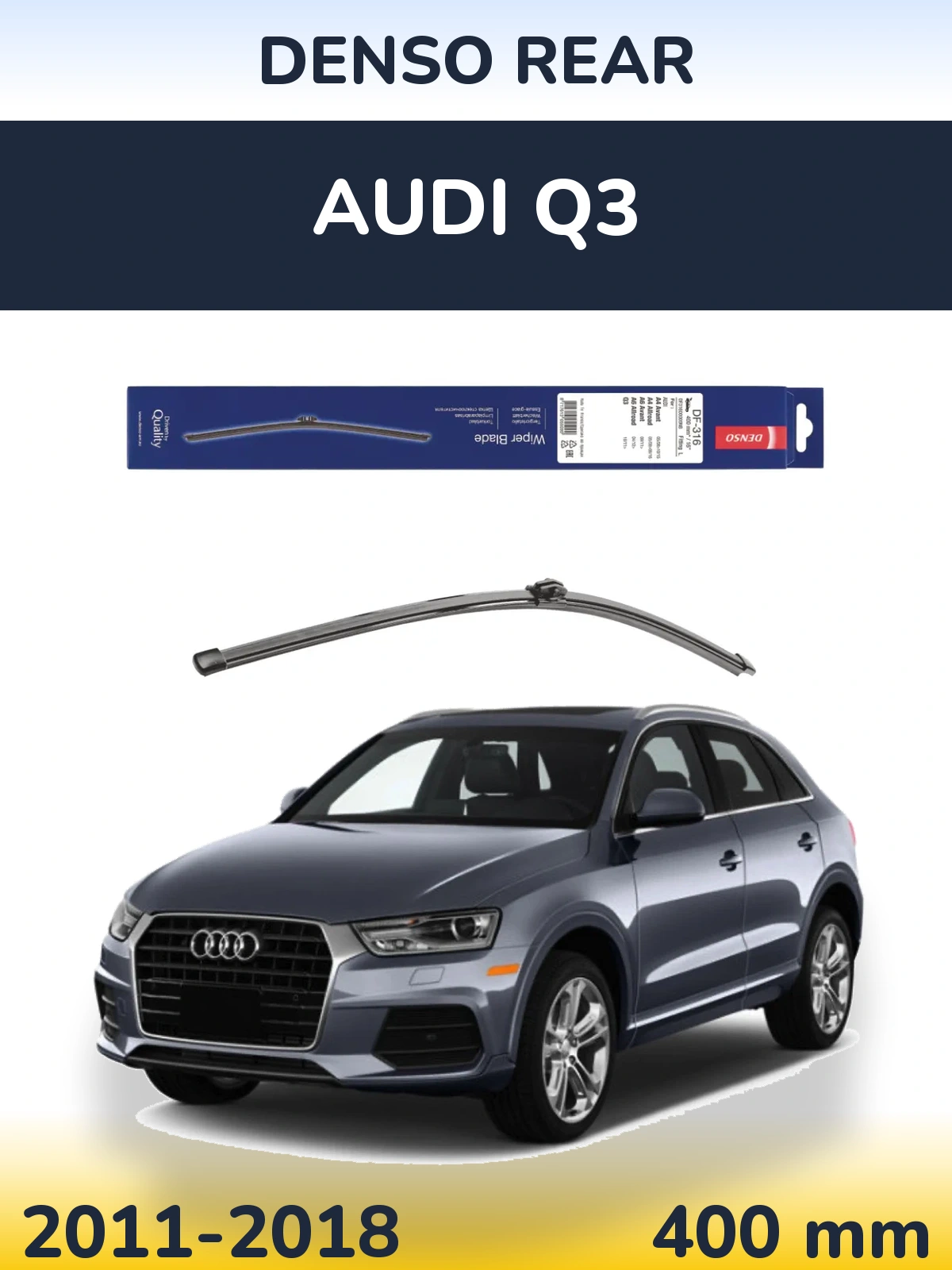 Ștergătoare Denso Rear pentru Audi Q3