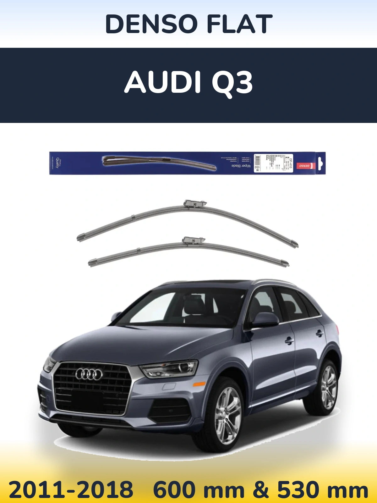 Ștergătoare Denso Flat pentru Audi Q3