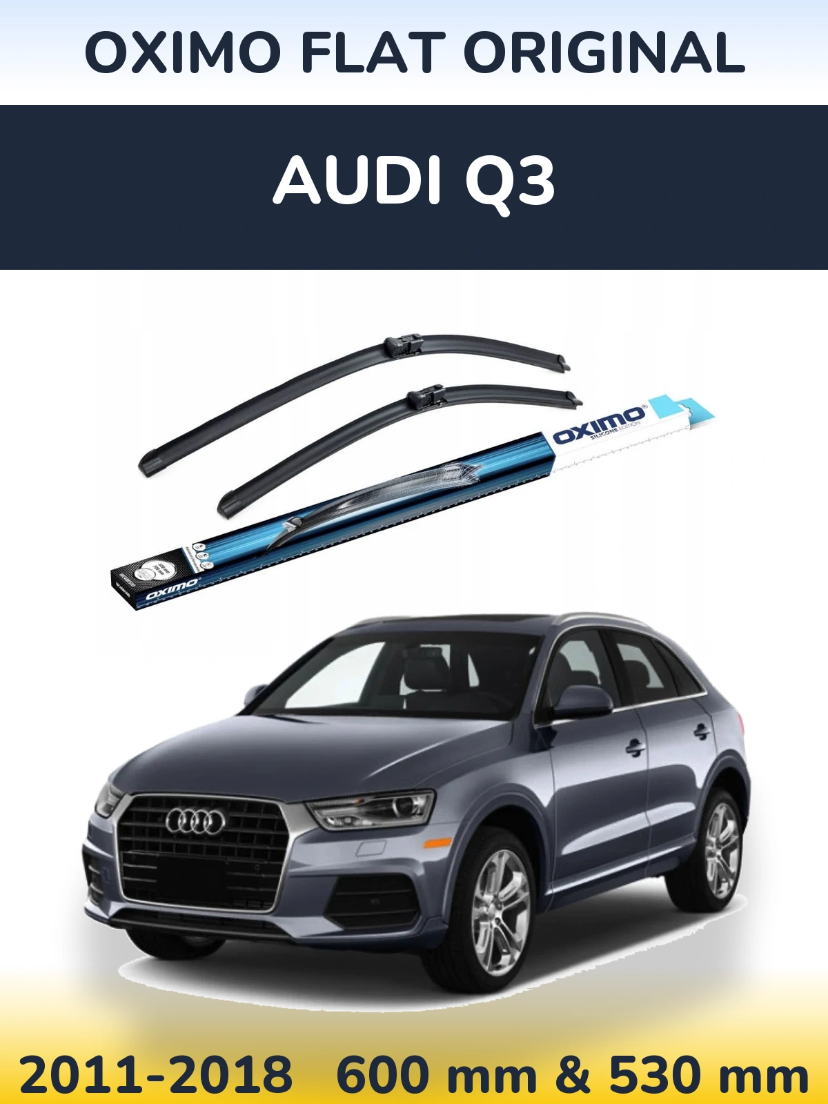 Ștergătoare Oximo Flat Original pentru Audi Q3
