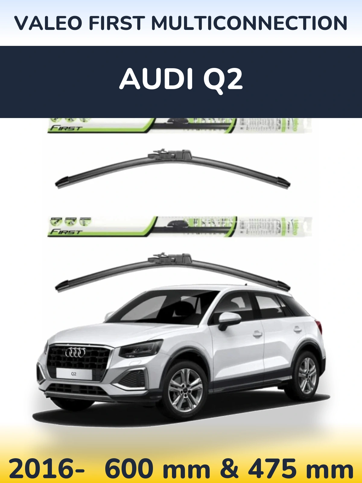 Ștergătoare Valeo First MultiConnection pentru Audi Q2