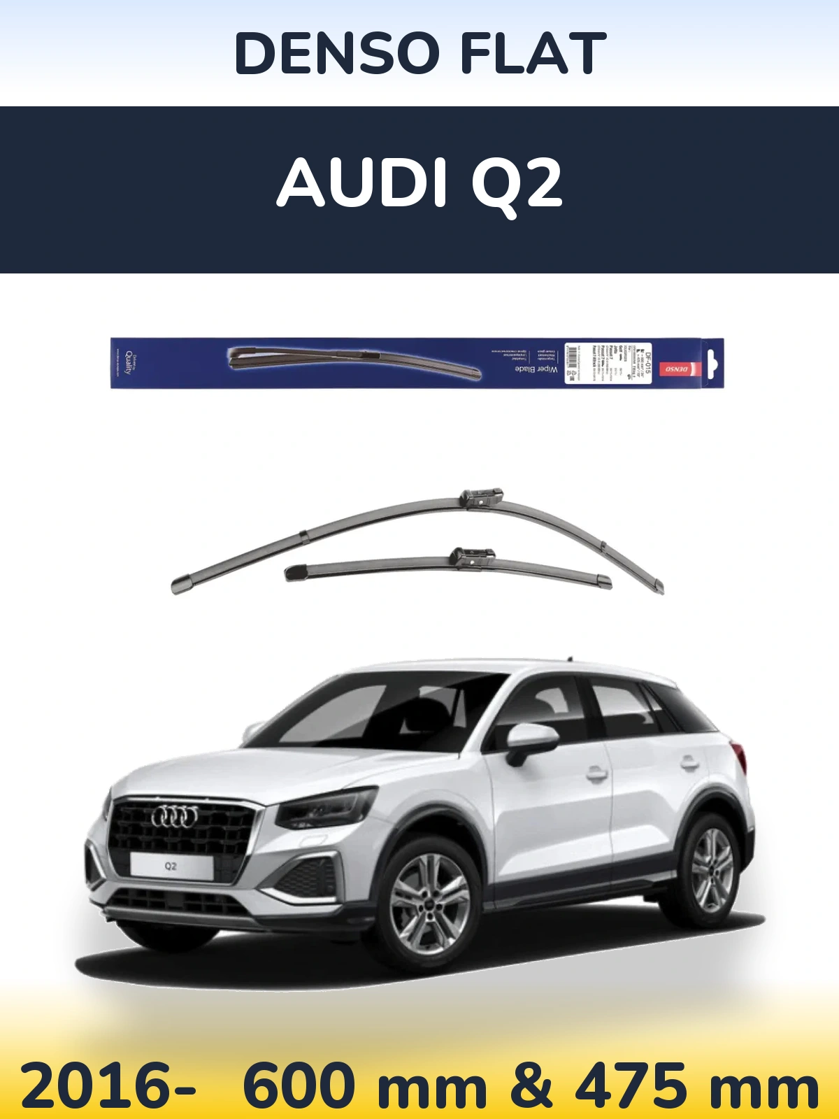 Ștergătoare Denso Flat pentru Audi Q2