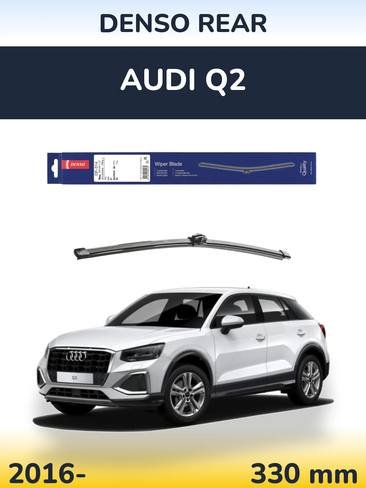Ștergătoare Denso Rear pentru Audi Q2
