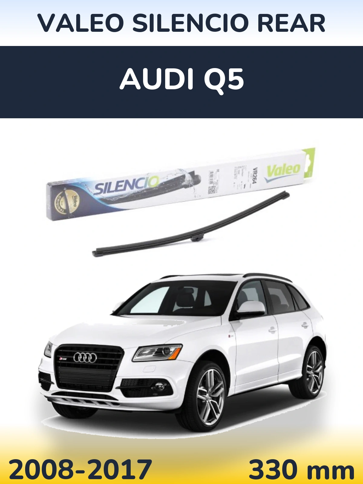Ștergătoare Valeo Silencio Rear pentru Audi Q5