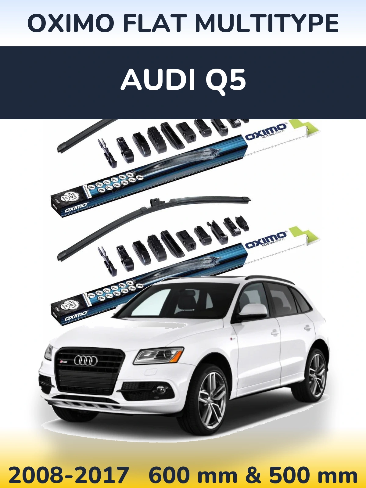 Ștergătoare Oximo Flat MultiTipe pentru Audi Q5