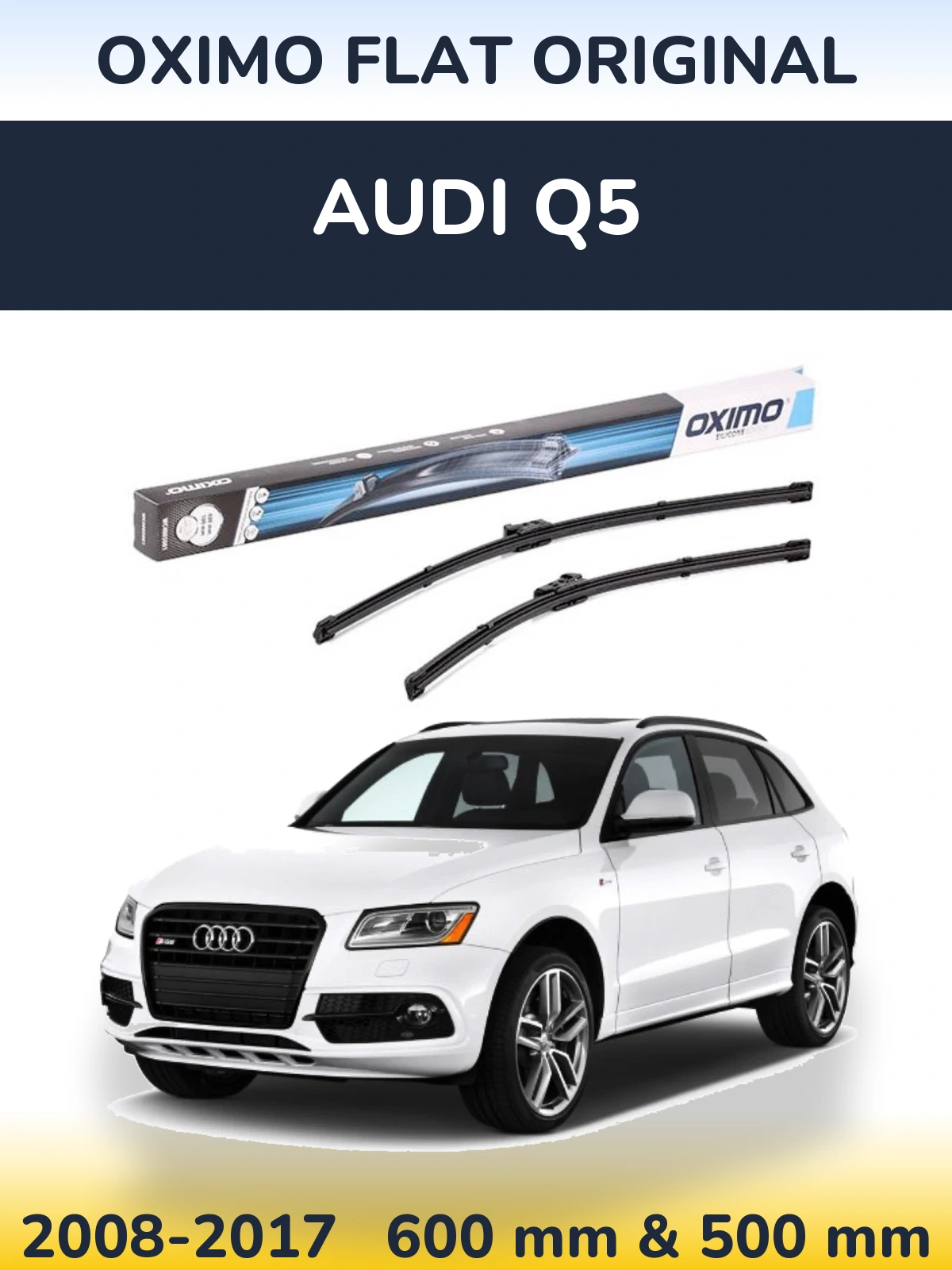 Ștergătoare Oximo Flat Original pentru Audi Q5