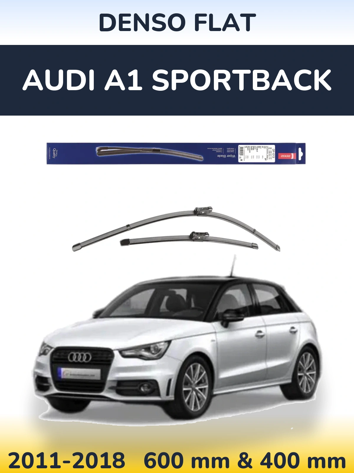 Ștergătoare Denso Flat pentru Audi A1 Sportback