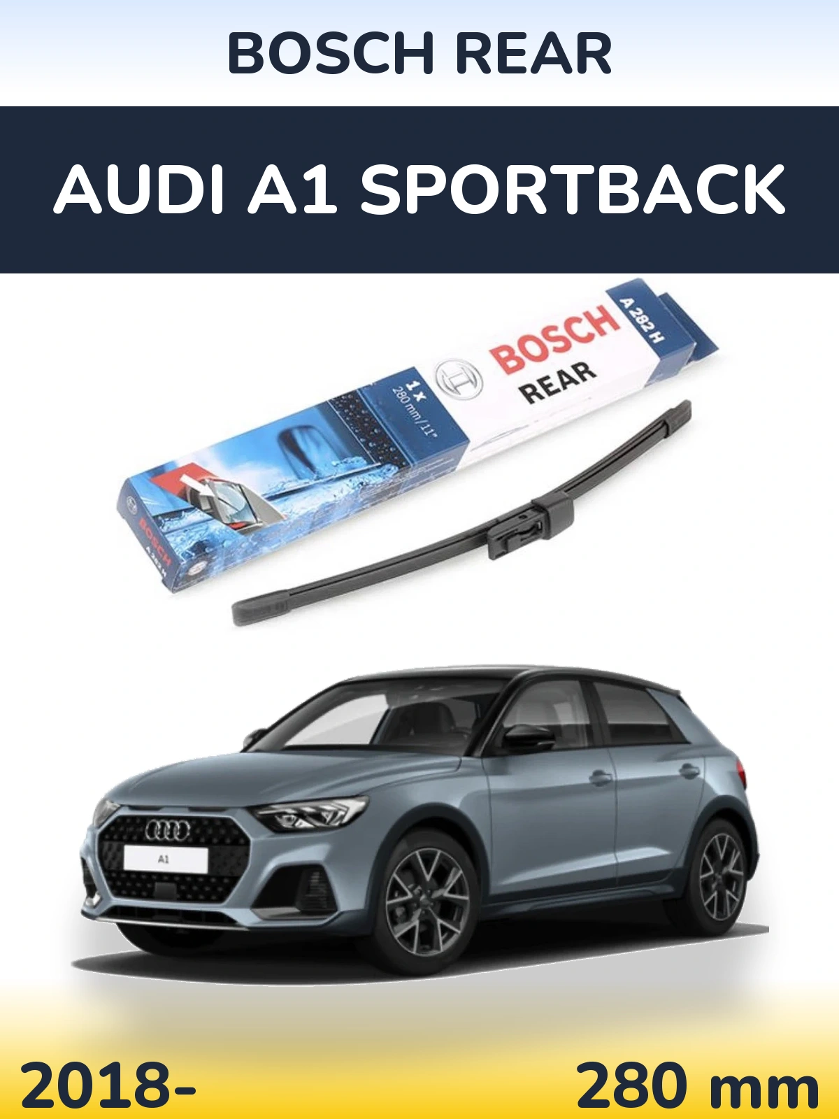 Ștergătoare BOSCH Rear pentru Audi A1 Sportback