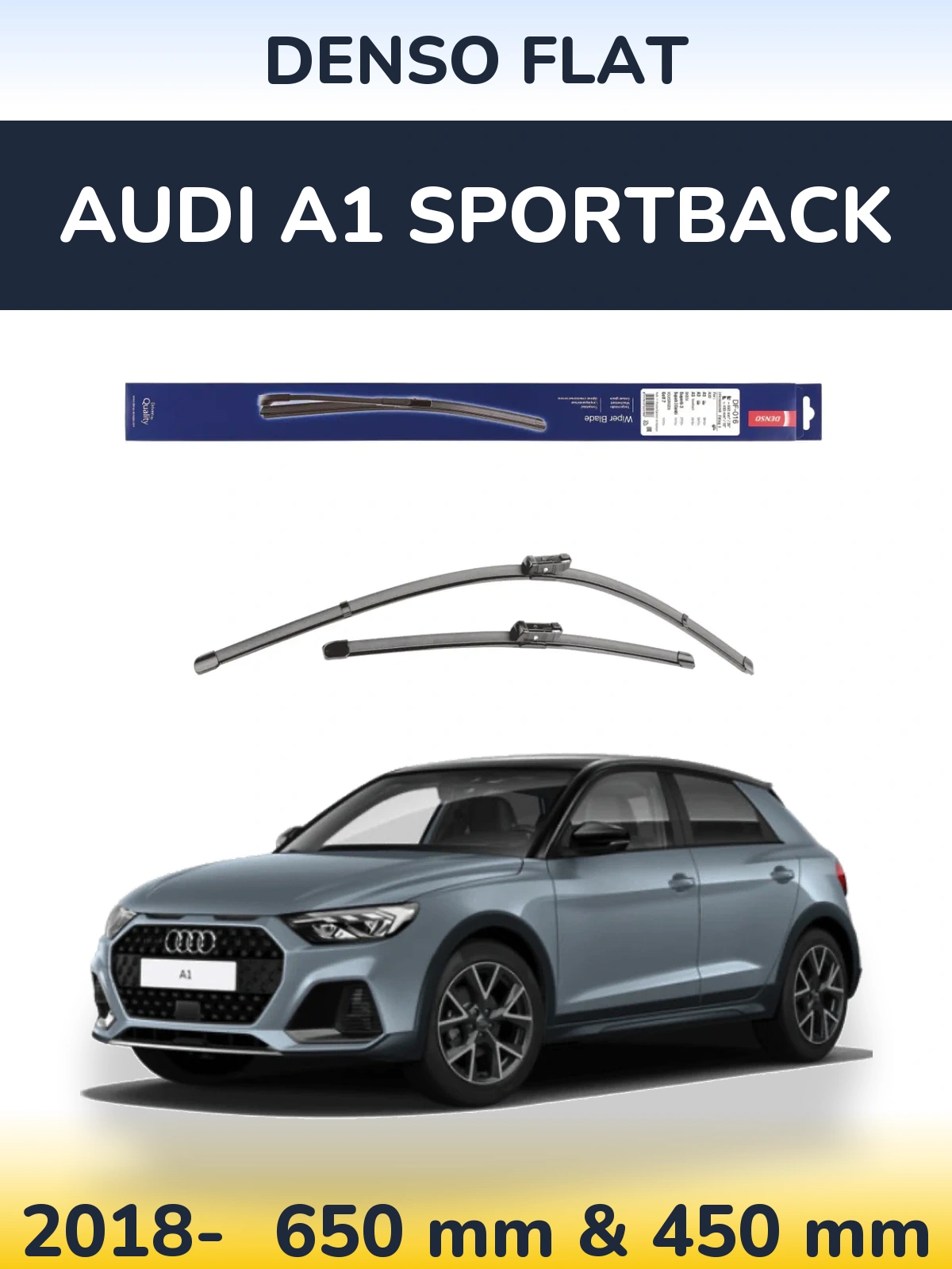 Ștergătoare Denso Flat pentru Audi A1 Sportback