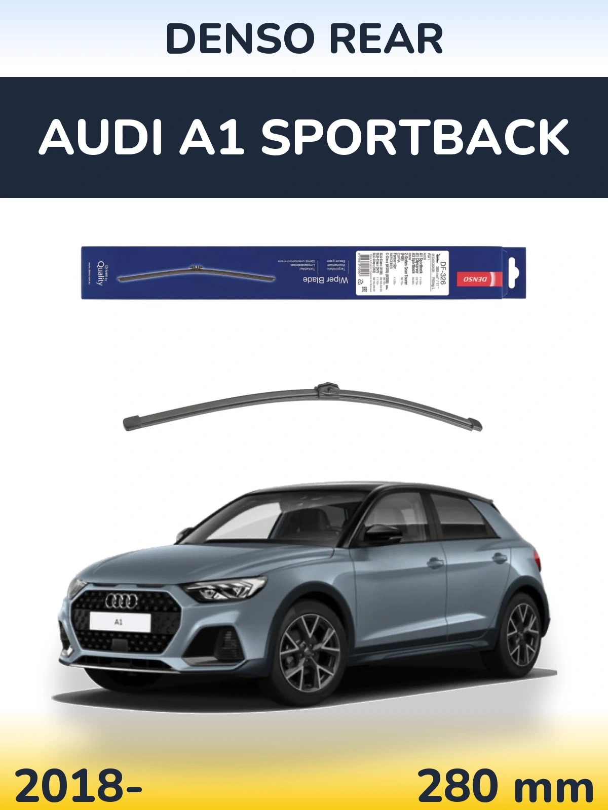 Ștergătoare Denso Rear pentru Audi A1 Sportback
