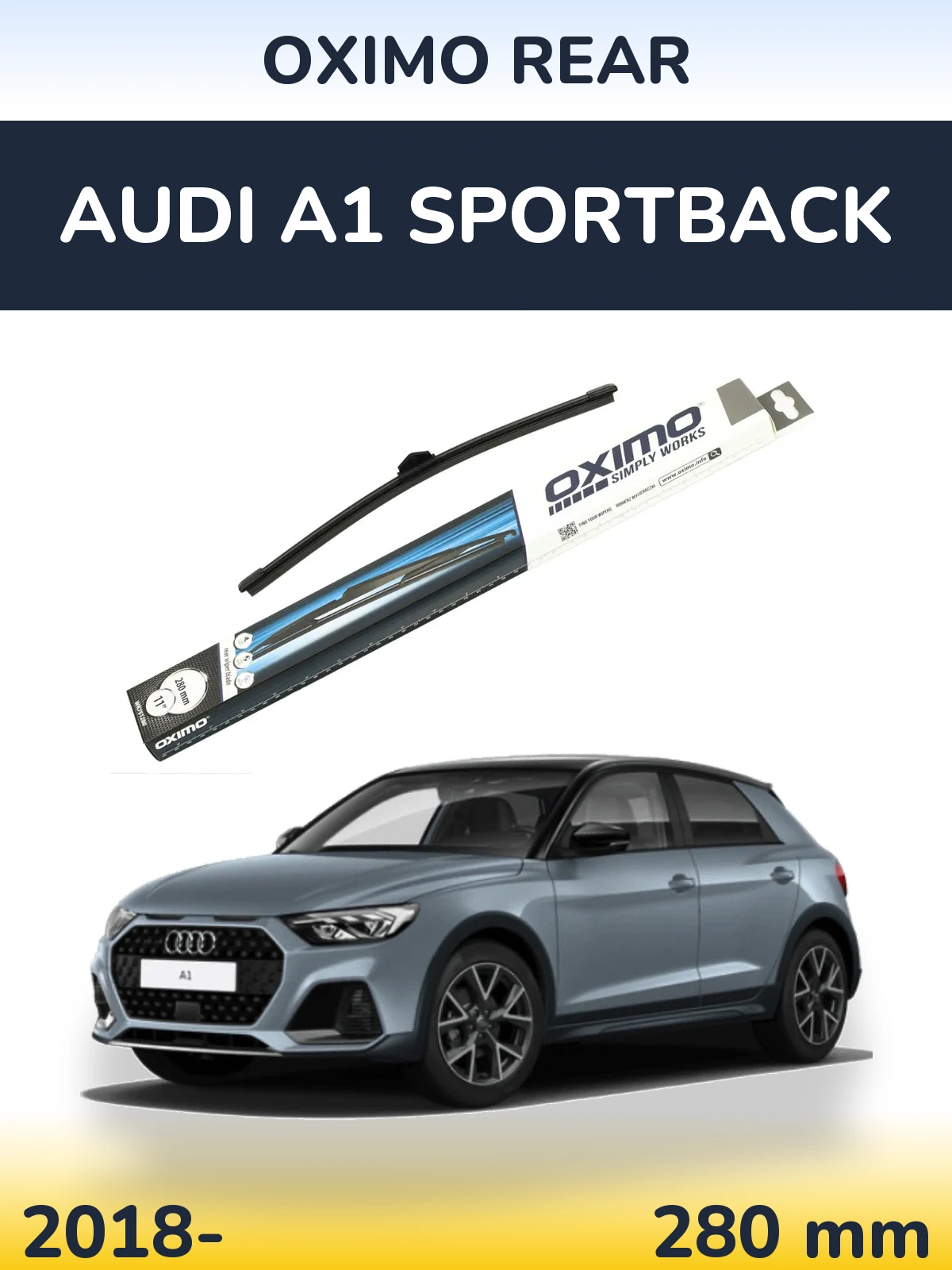 Ștergătoare Oximo Rear pentru Audi A1 Sportback
