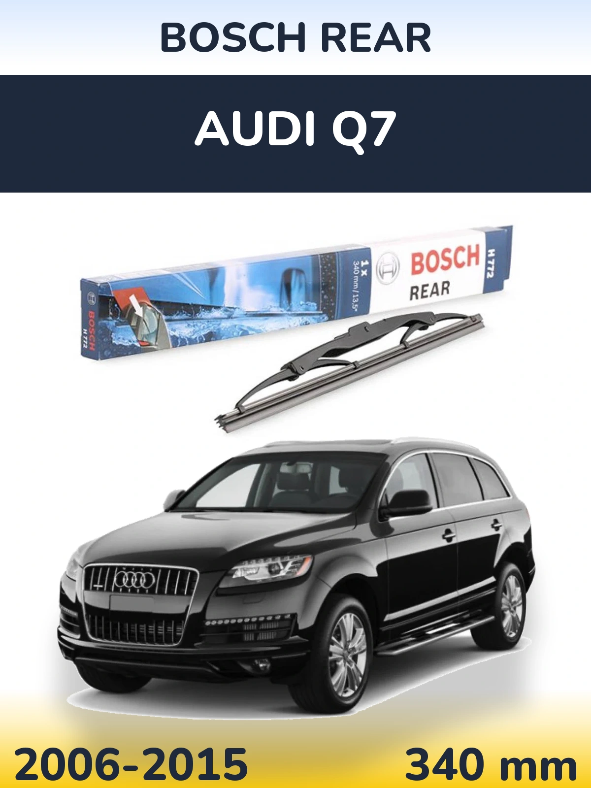 Ștergătoare BOSCH Rear pentru Audi Q7