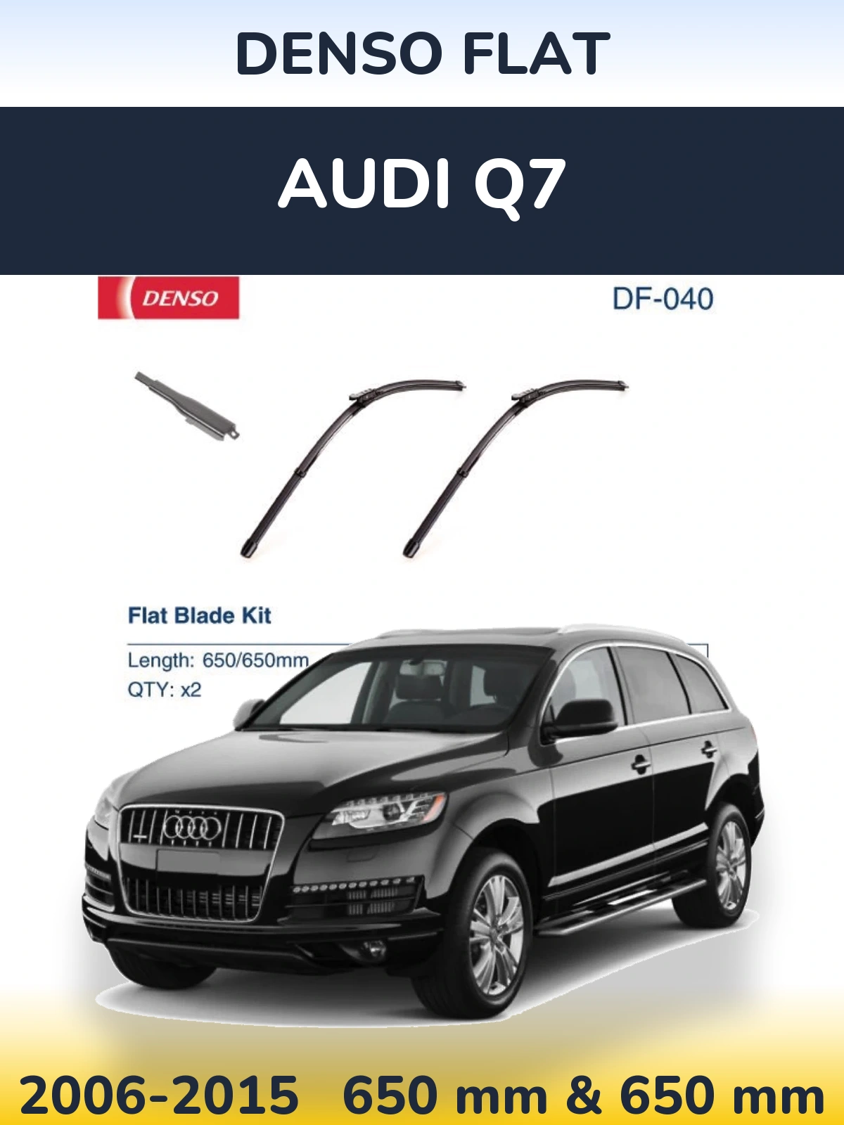 Ștergătoare Denso Flat pentru Audi Q7