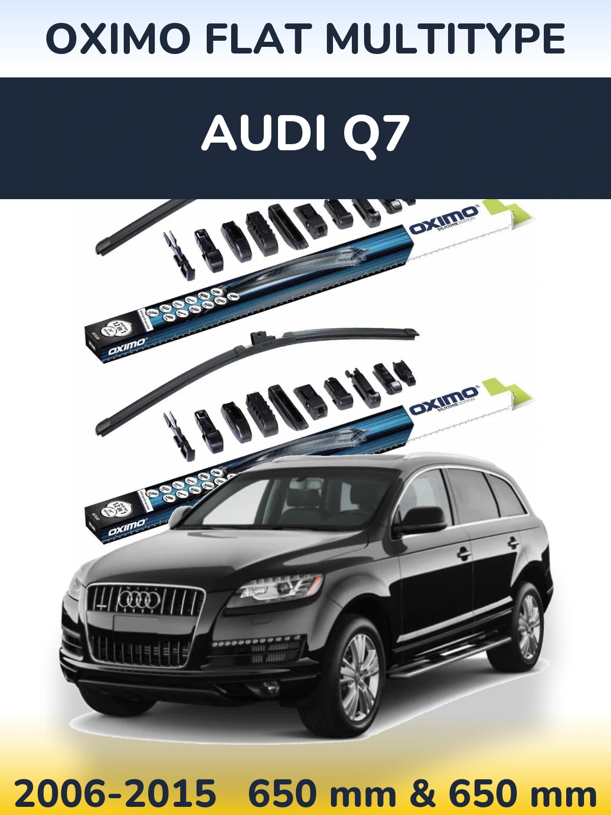 Ștergătoare Oximo Flat MultiTipe pentru Audi Q7