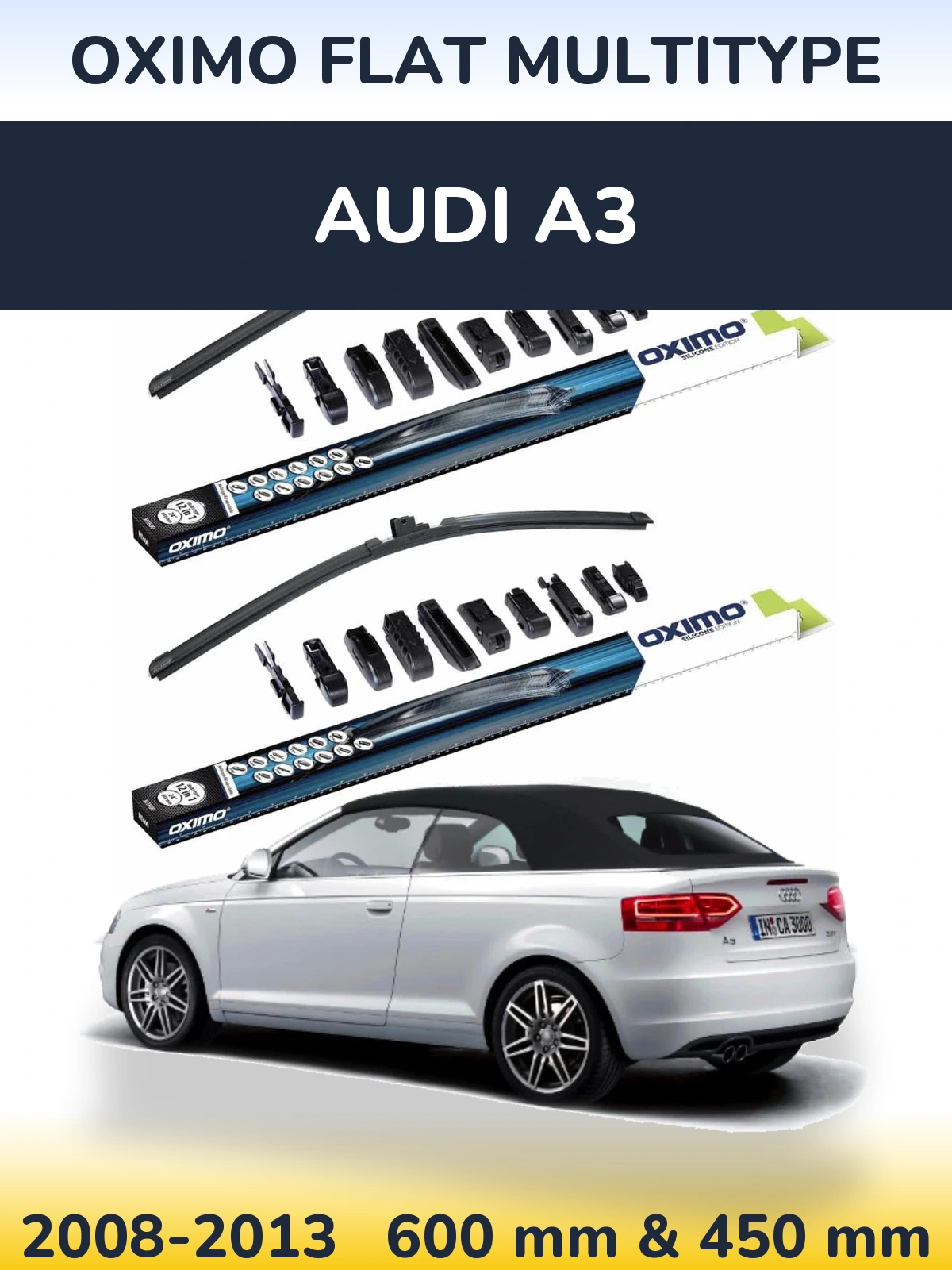 Ștergătoare Oximo Flat MultiTipe pentru Audi A3