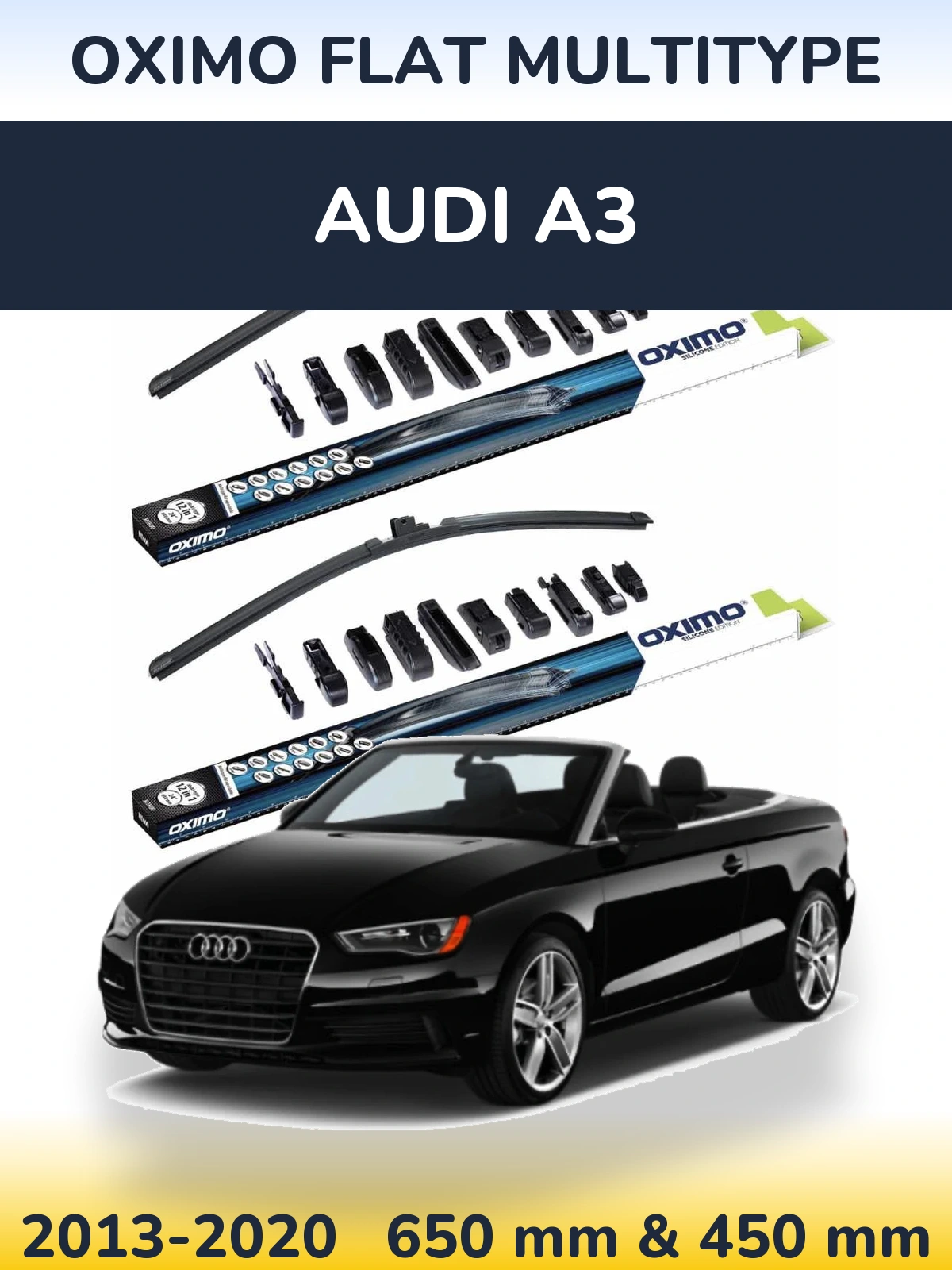 Ștergătoare Oximo Flat MultiTipe pentru Audi A3