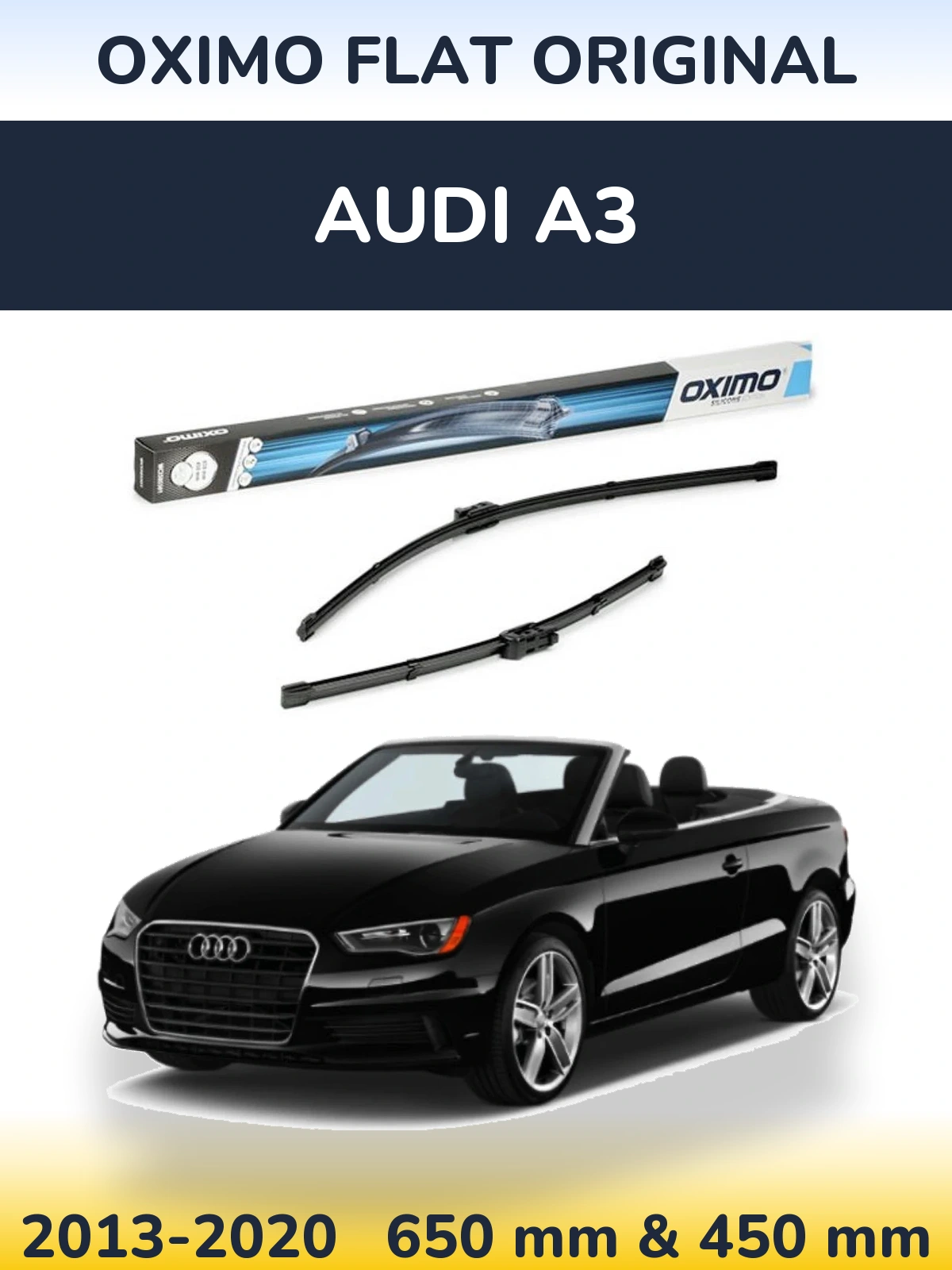 Ștergătoare Oximo Flat Original pentru Audi A3