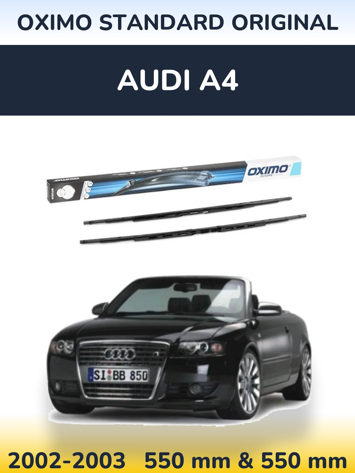 Ștergătoare Oximo Standard Original pentru Audi A4