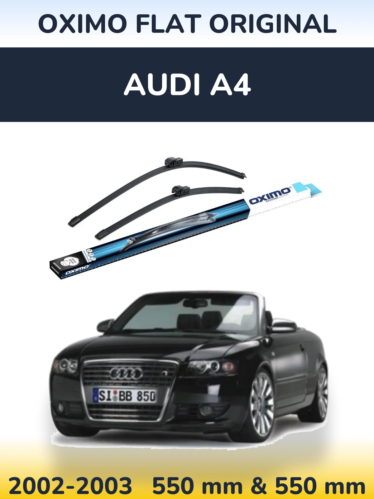 Ștergătoare Oximo Flat Original pentru Audi A4
