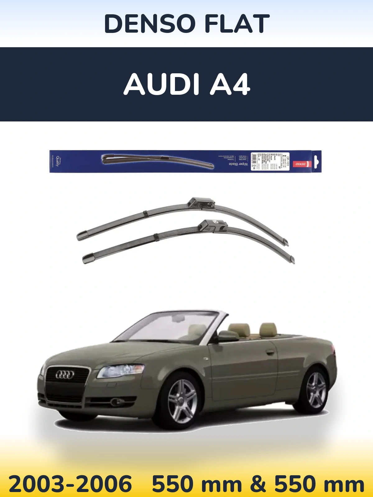 Ștergătoare Denso Flat pentru Audi A4