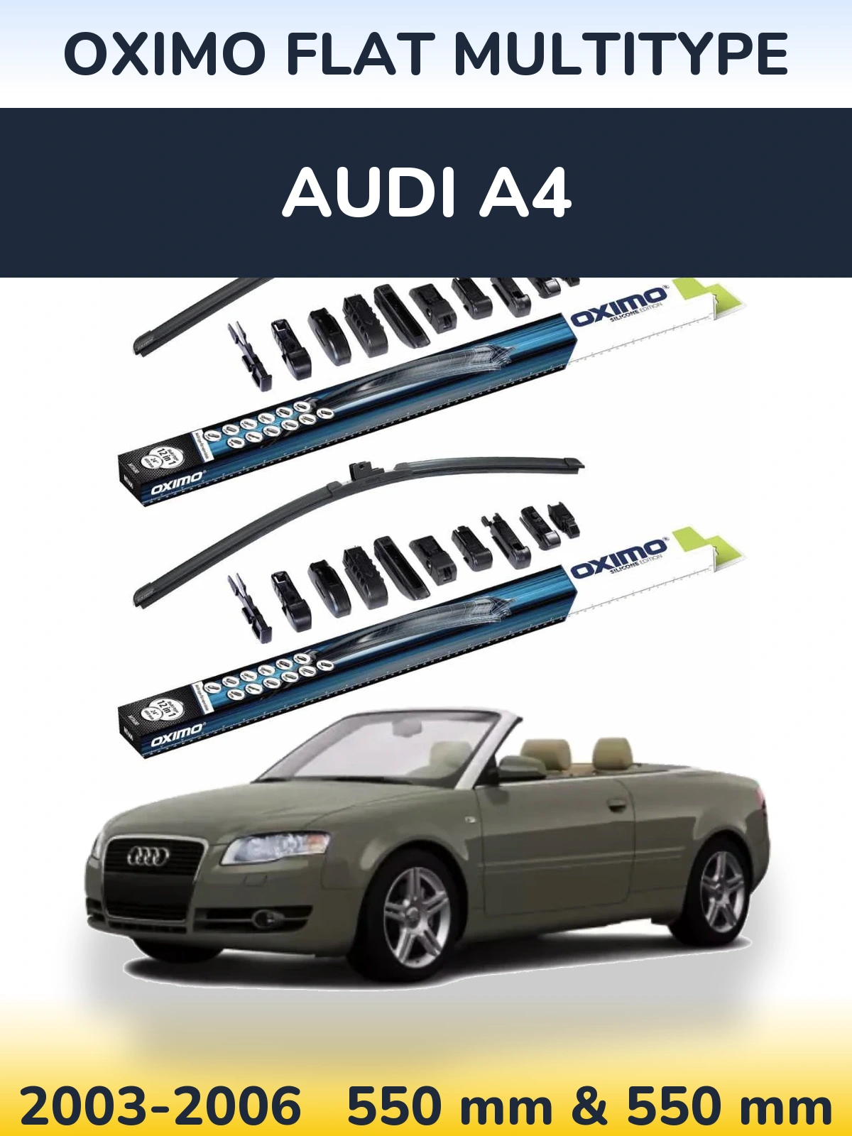 Ștergătoare Oximo Flat MultiTipe pentru Audi A4