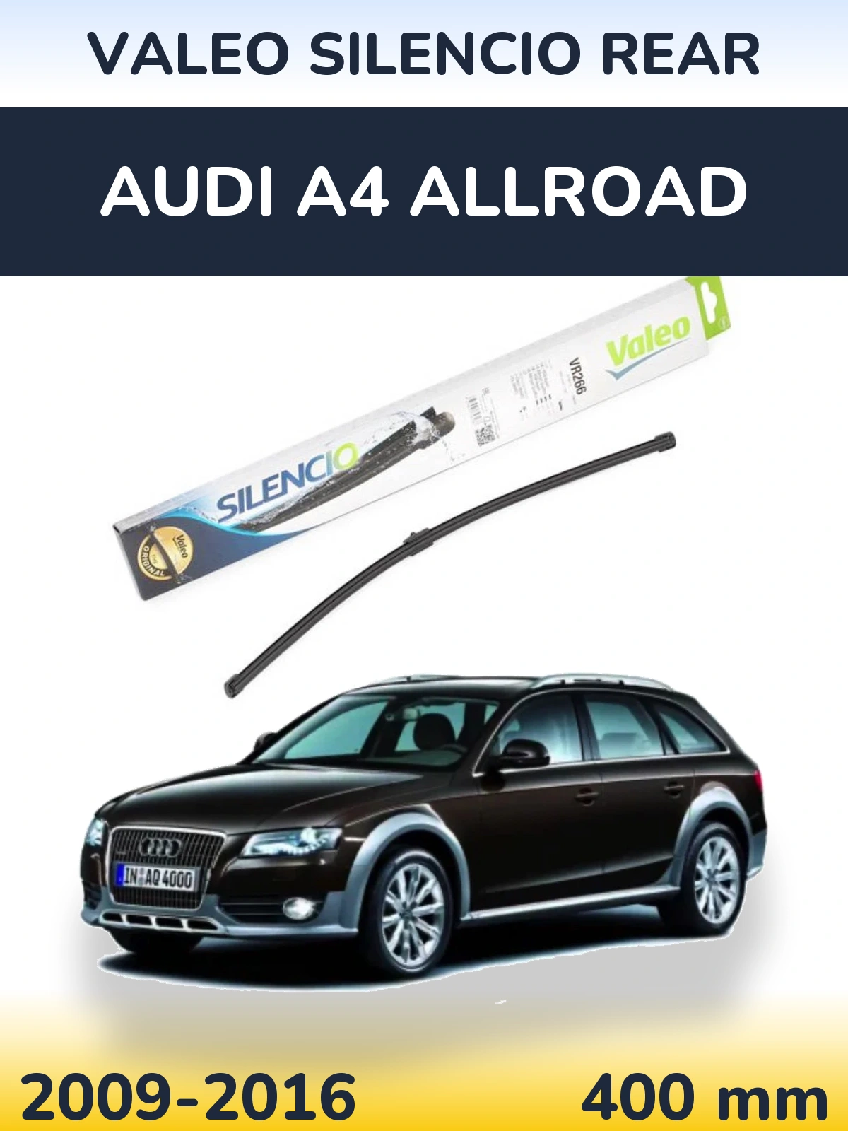 Ștergătoare Valeo Silencio Rear pentru Audi A4 Allroad