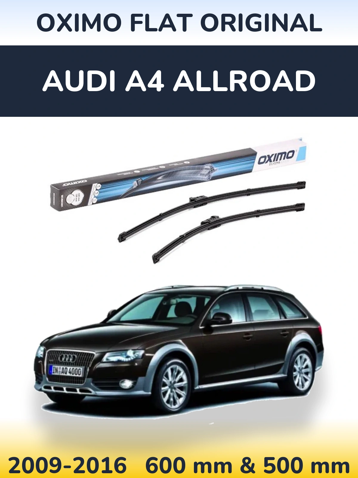 Ștergătoare Oximo Flat Original pentru Audi A4 Allroad