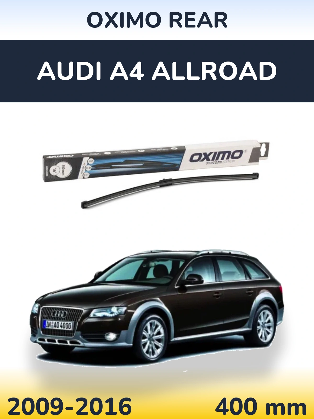 Ștergătoare Oximo Rear pentru Audi A4 Allroad
